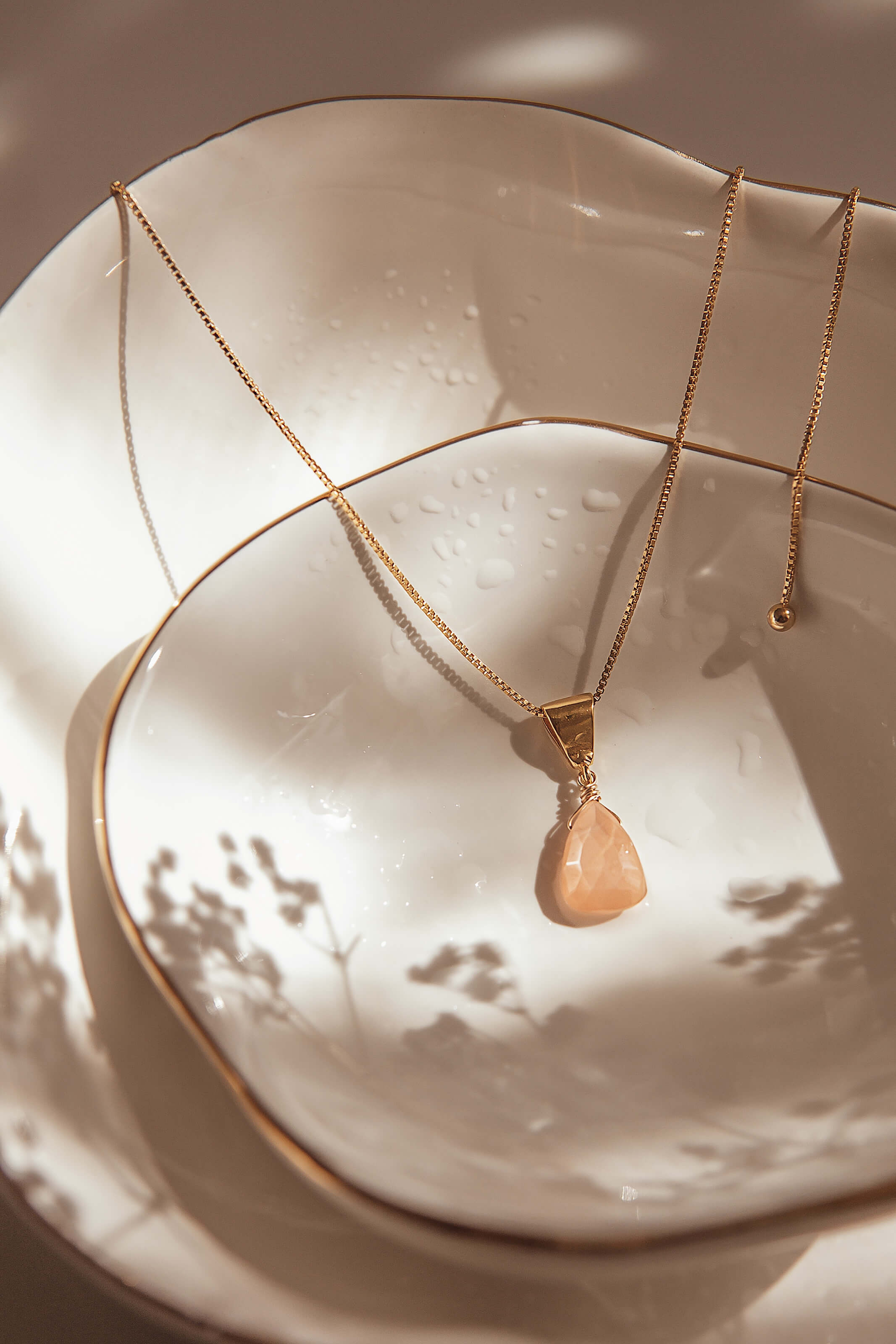 Ch??rie Moonstone Necklace