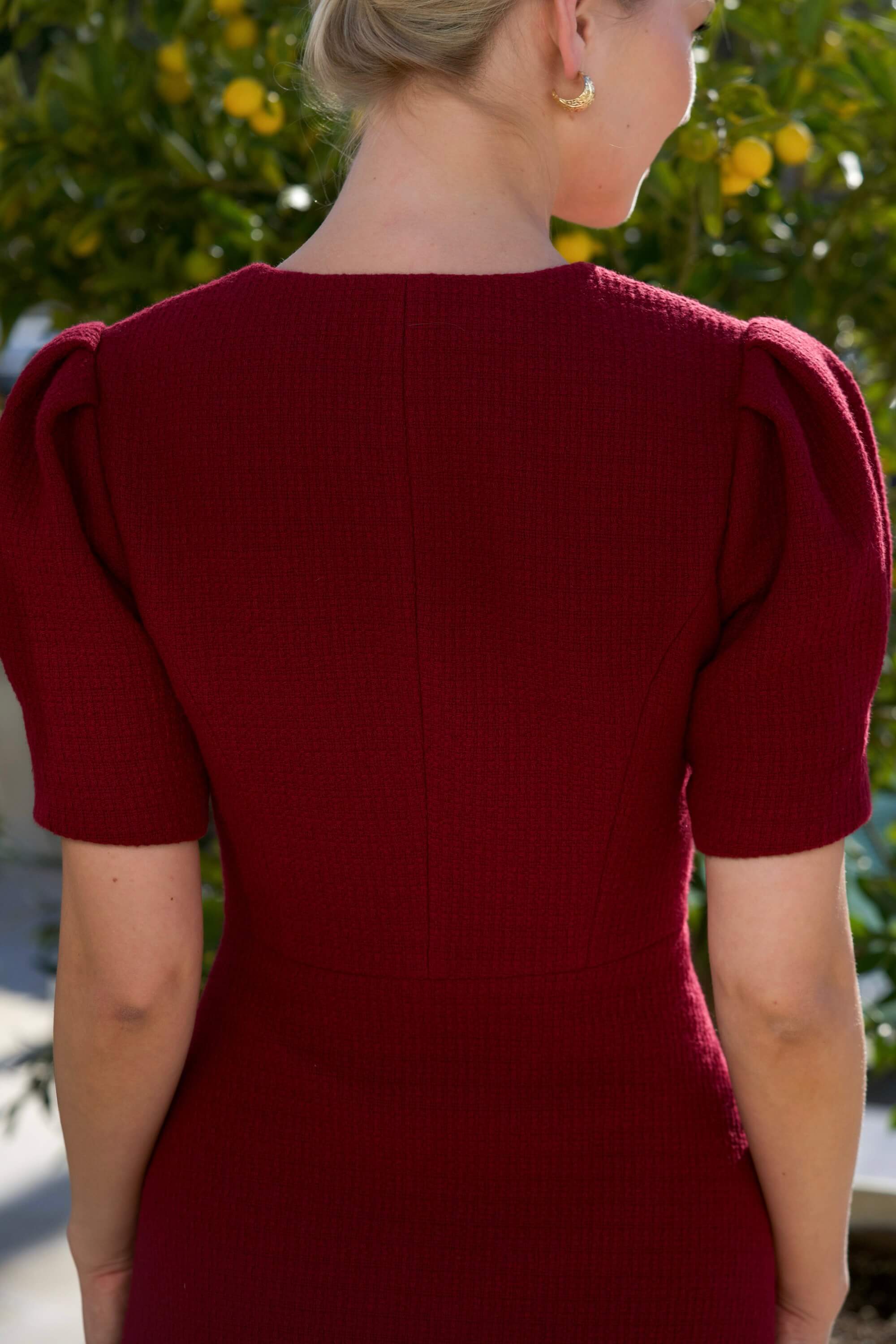 Matilda Cotton Tweed Dress