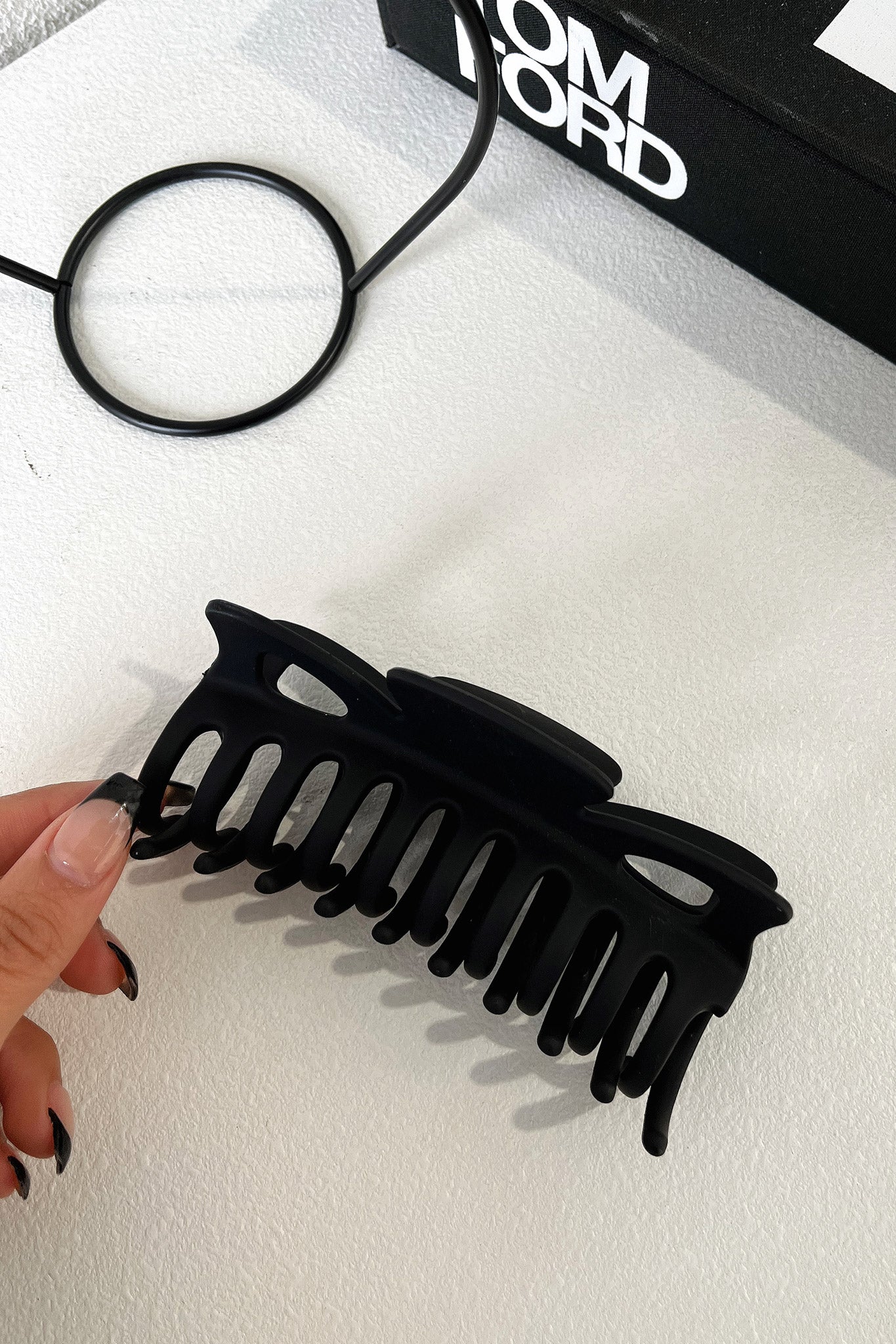 Eli Claw Clip - Black