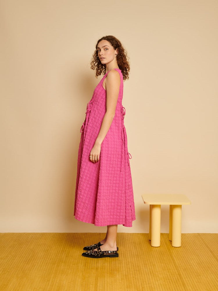 Blanka Ruched Midi Dress