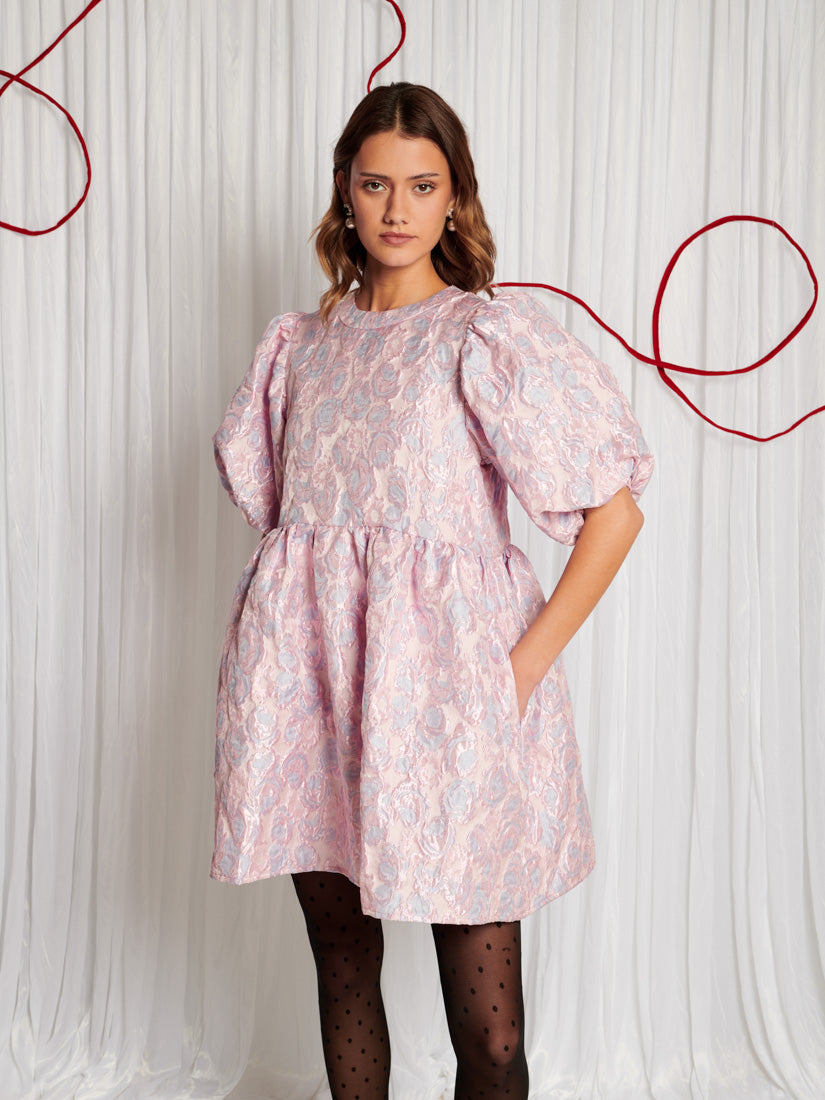 Brambling Jacquard Mini Dress