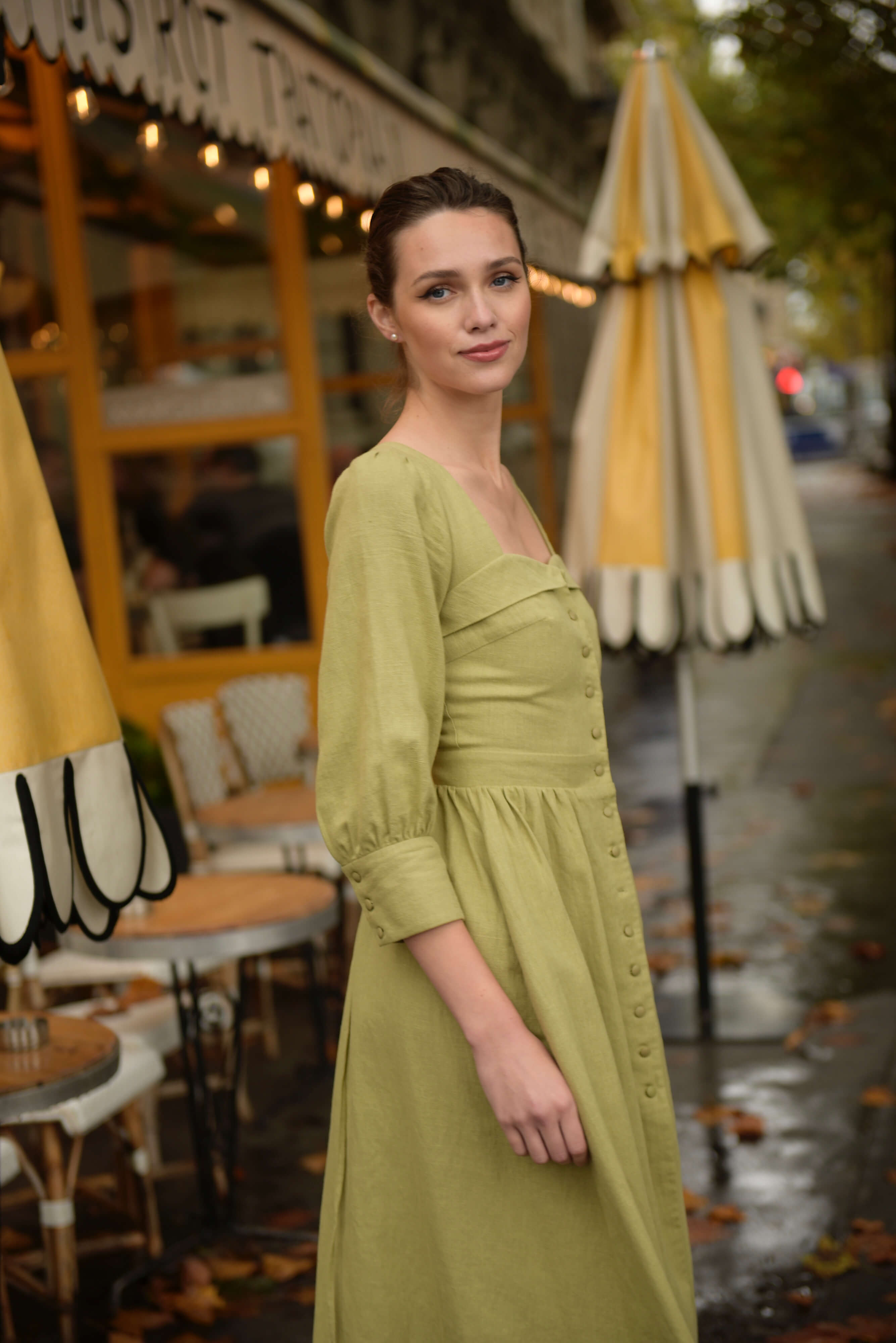 Esther Linen Dress