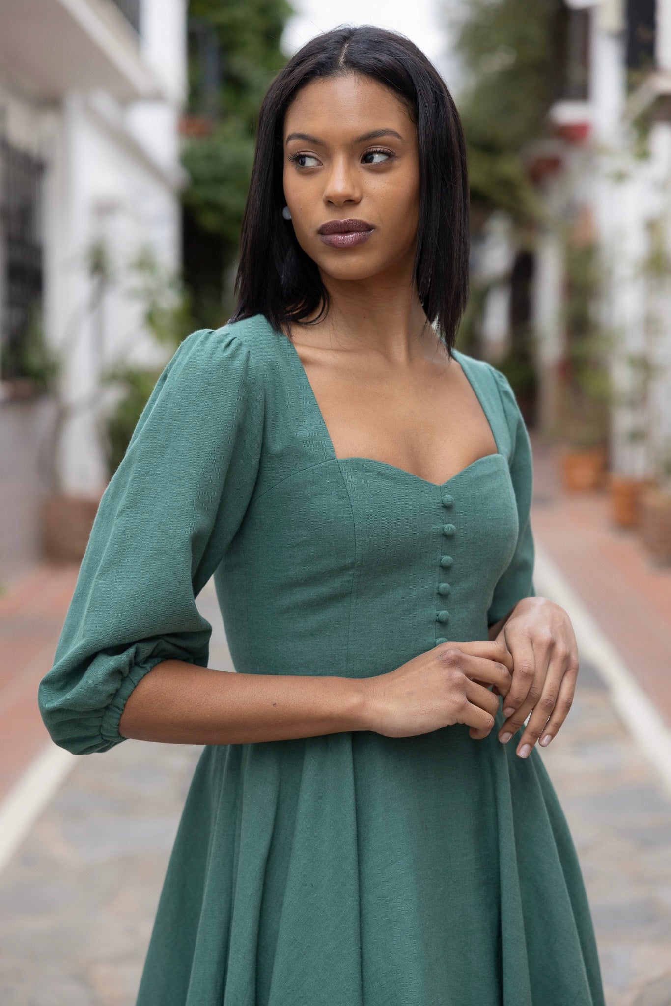 Bardetta Linen Dress