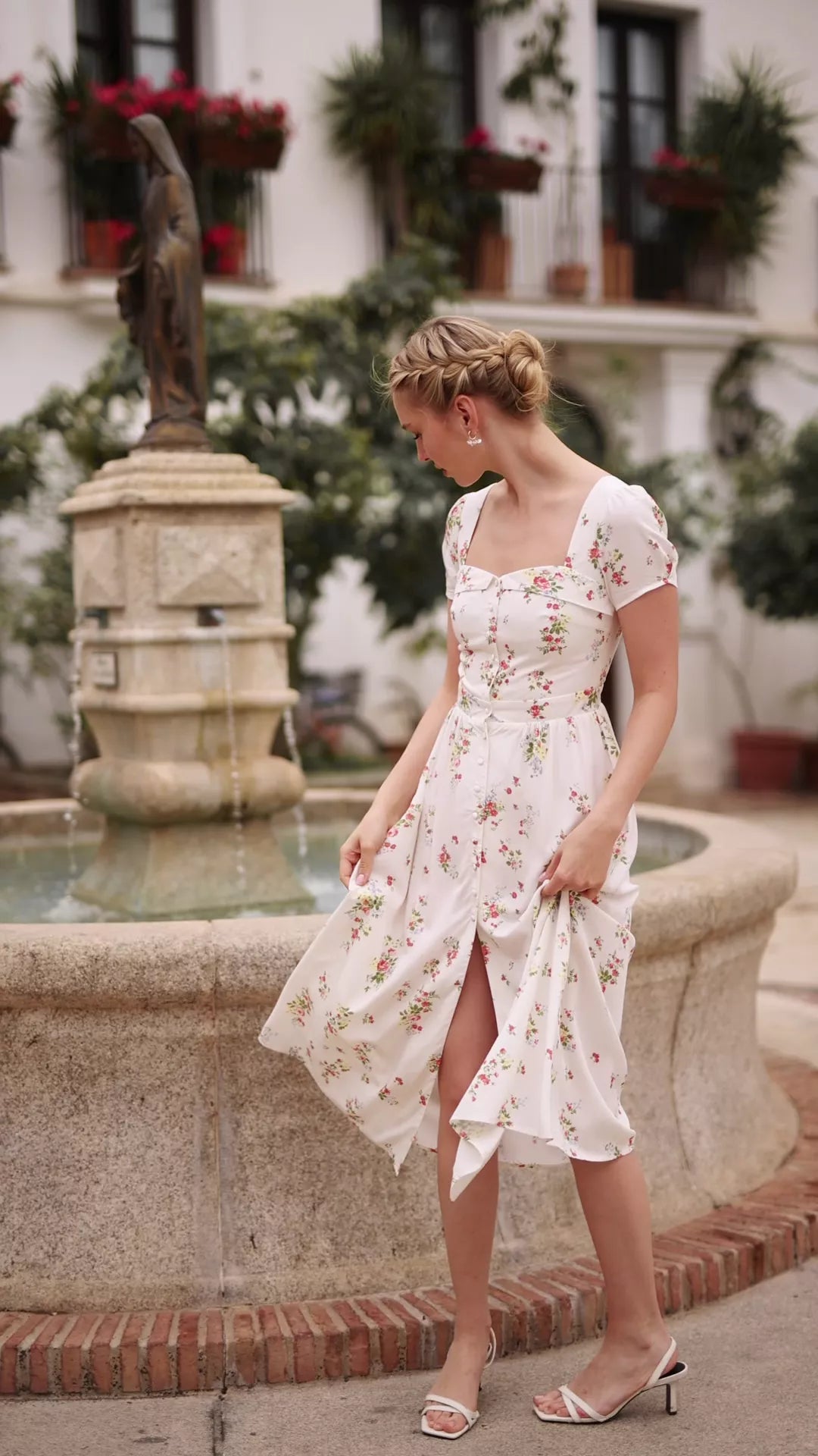 Estelle Button Down Dress