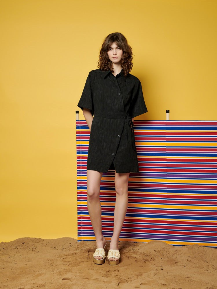 Kate Wrap Mini Dress