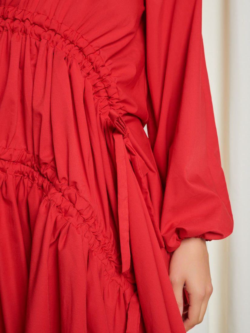 Bowie Ruched Mini Dress