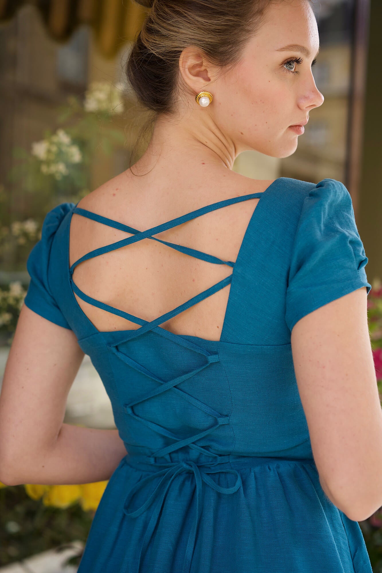 Estelle Button Down Dress