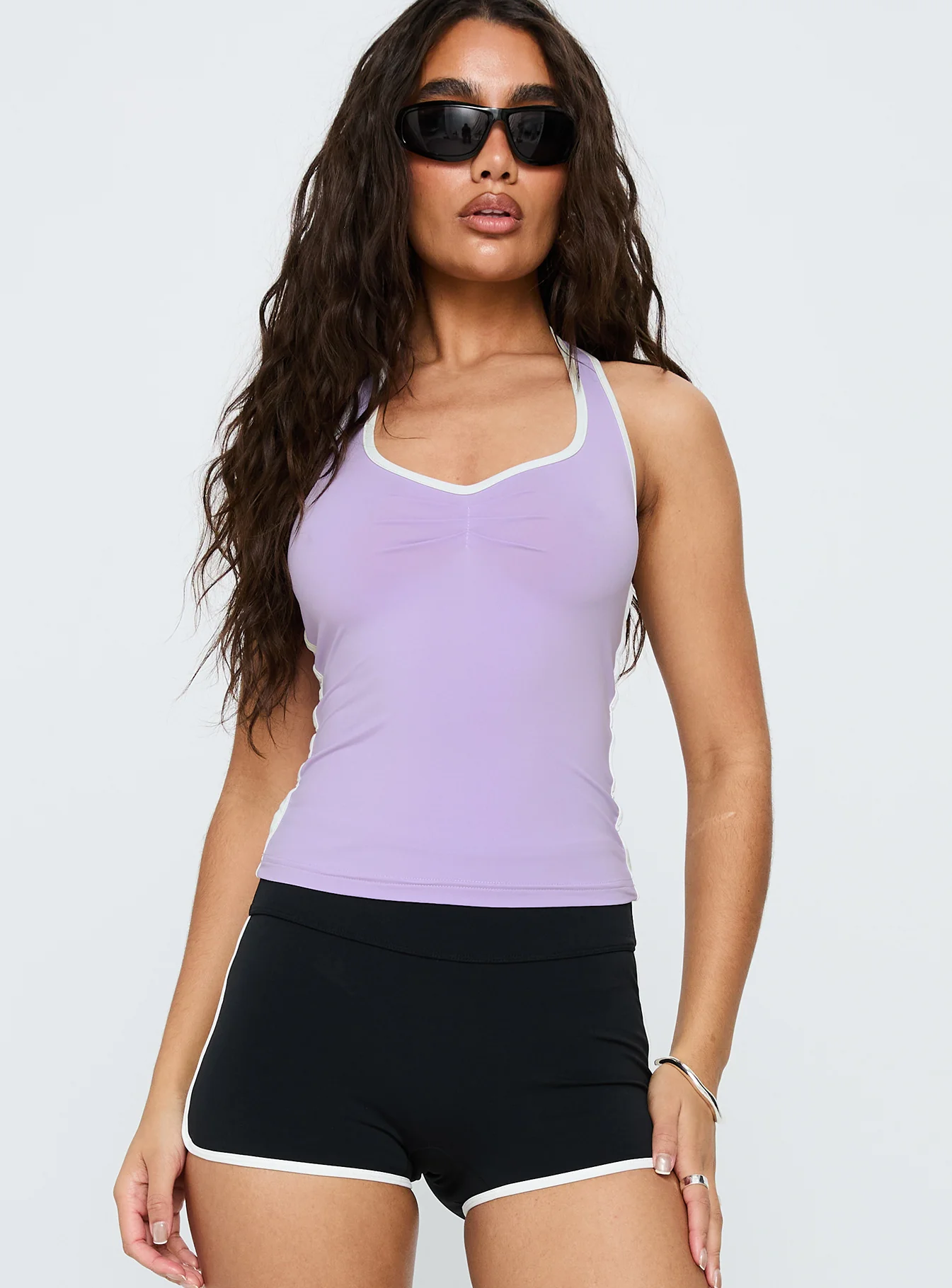 Say It First Halter Top Lilac