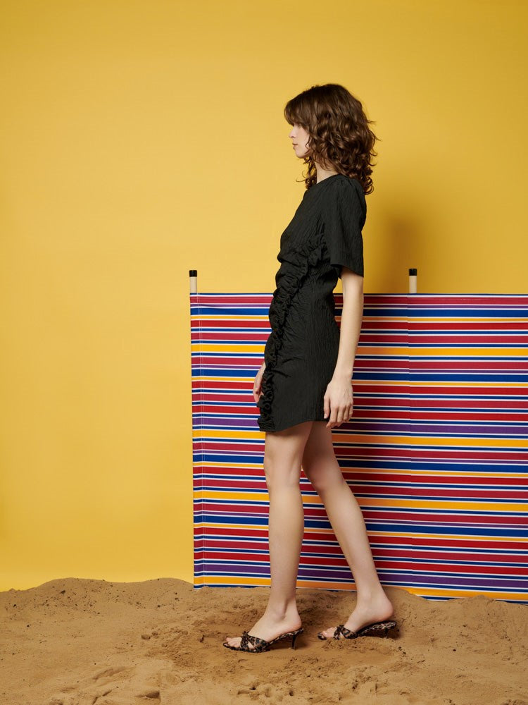 Georgia Ruffle Mini Dress