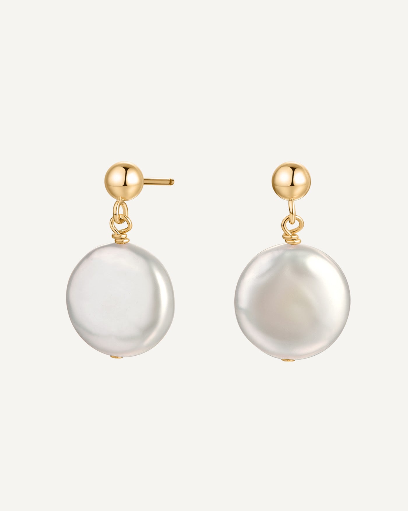 Halo Pearl Earrings