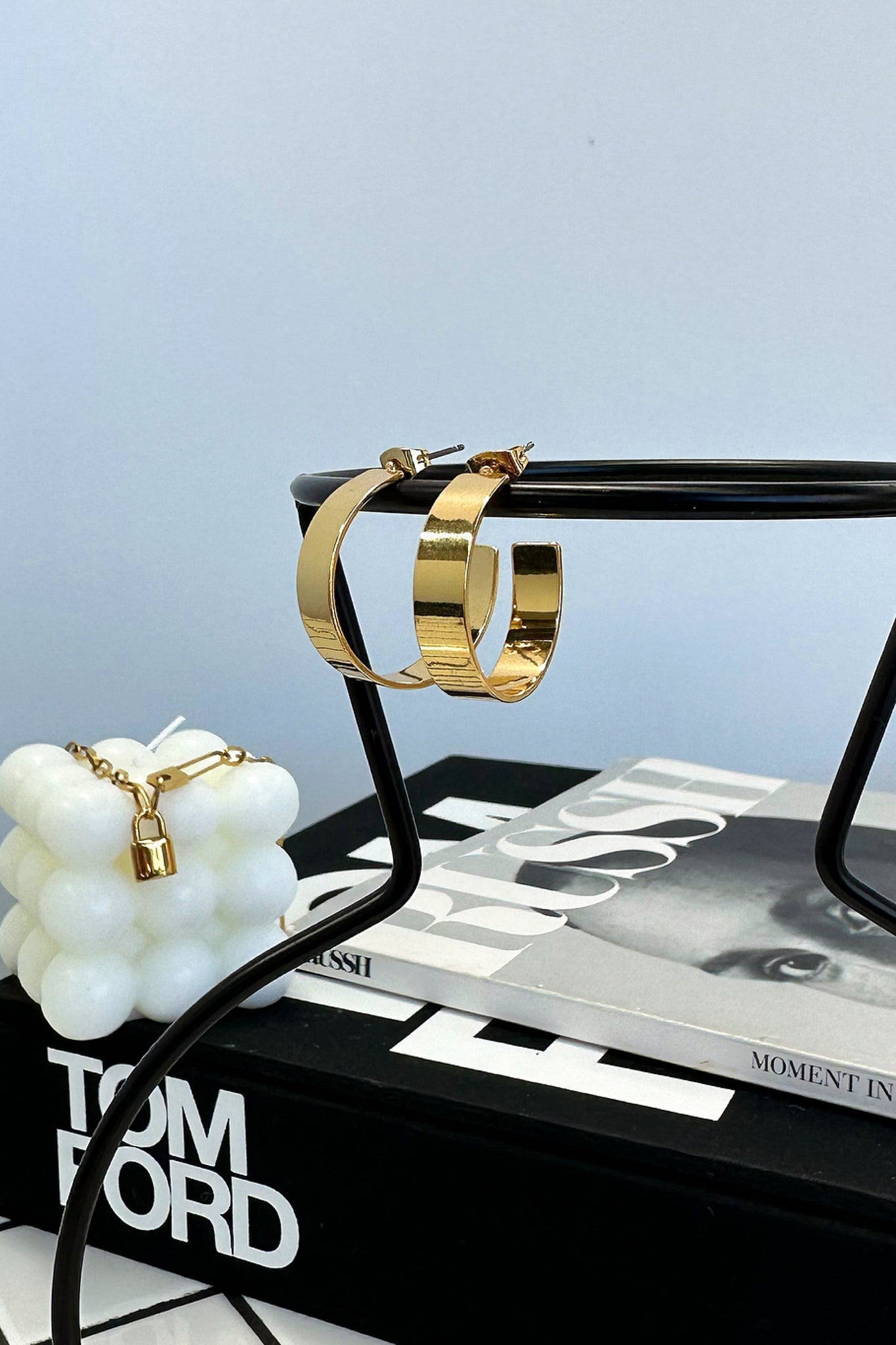 Remi Hoops - 18k Gold Plated