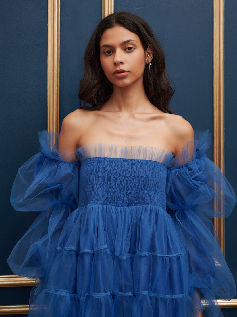 Mystery Tulle Mini Dress