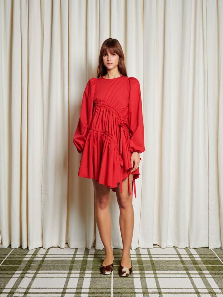 Bowie Ruched Mini Dress