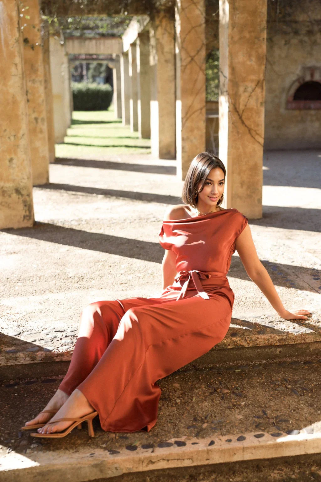 Nikita Jumpsuit - Rust