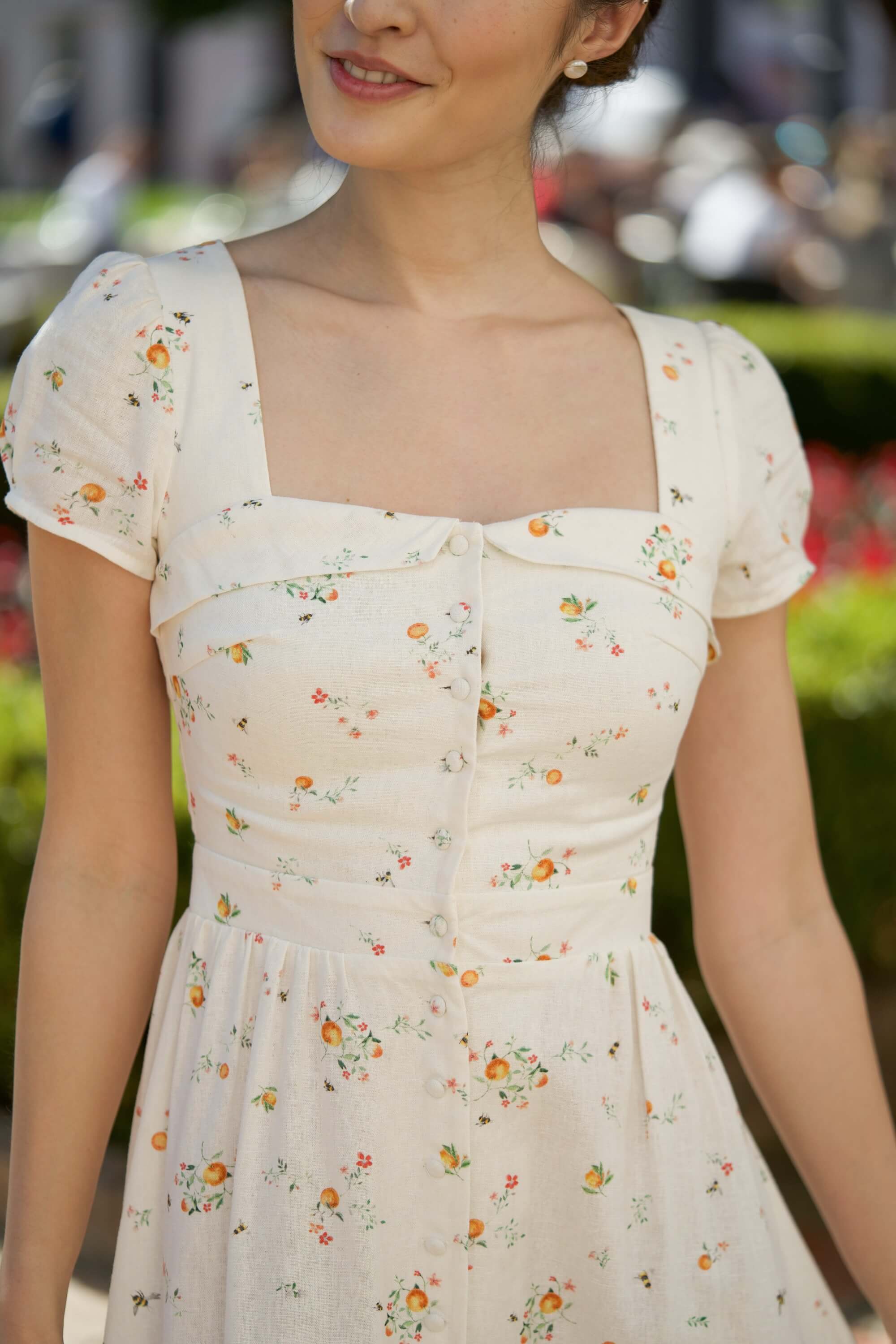 Estelle Button Down Dress