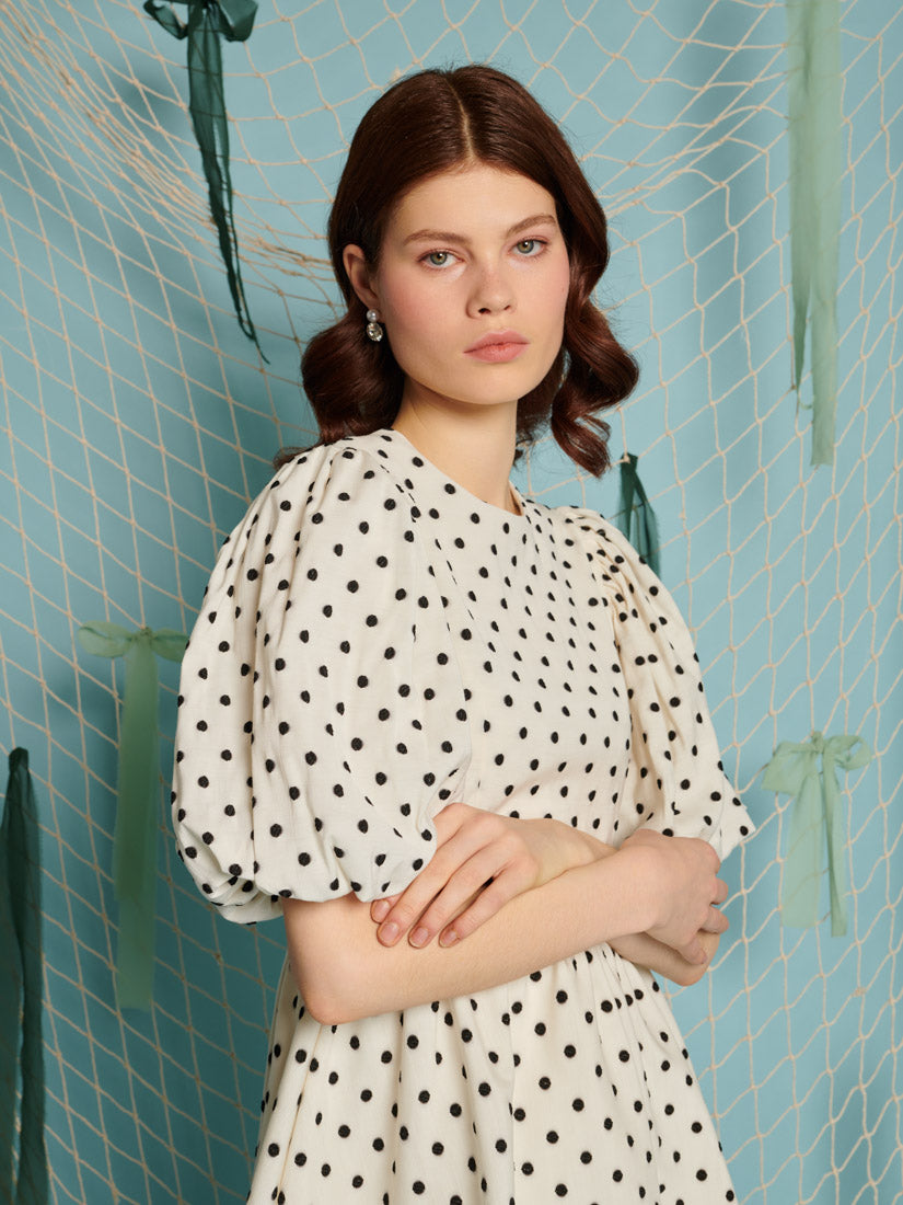 Hali Polka Dot Mini Dress