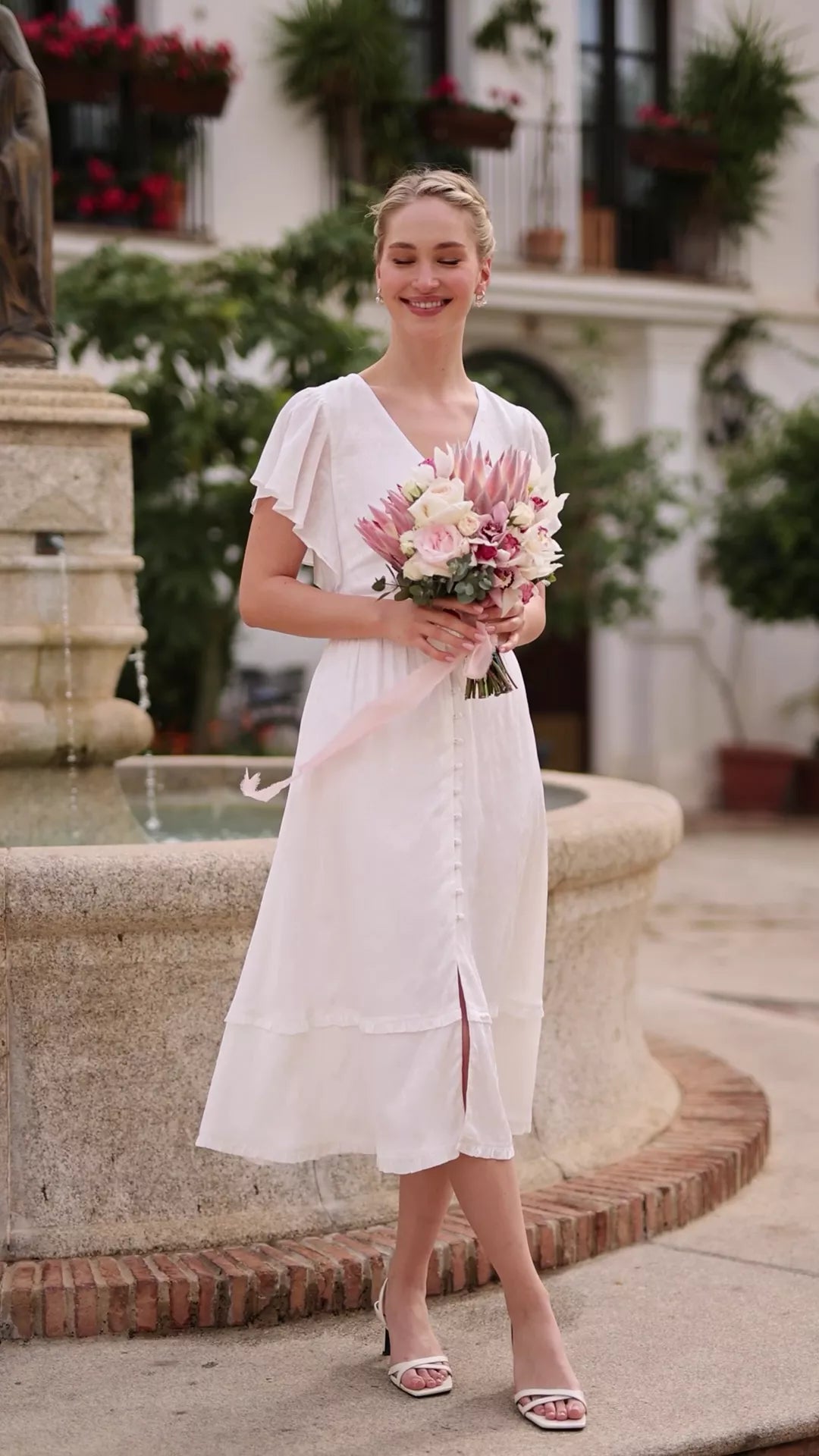 Caroline Button-Down Dress