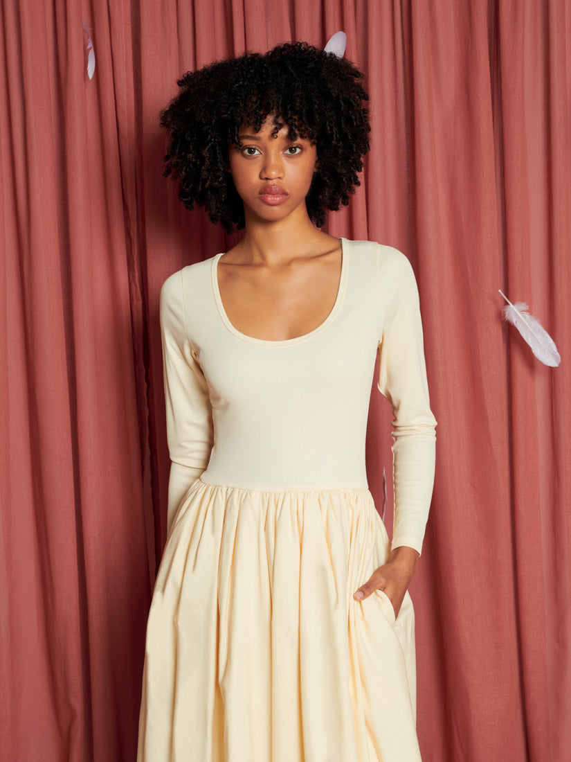 Darling Fitted Midi Dress