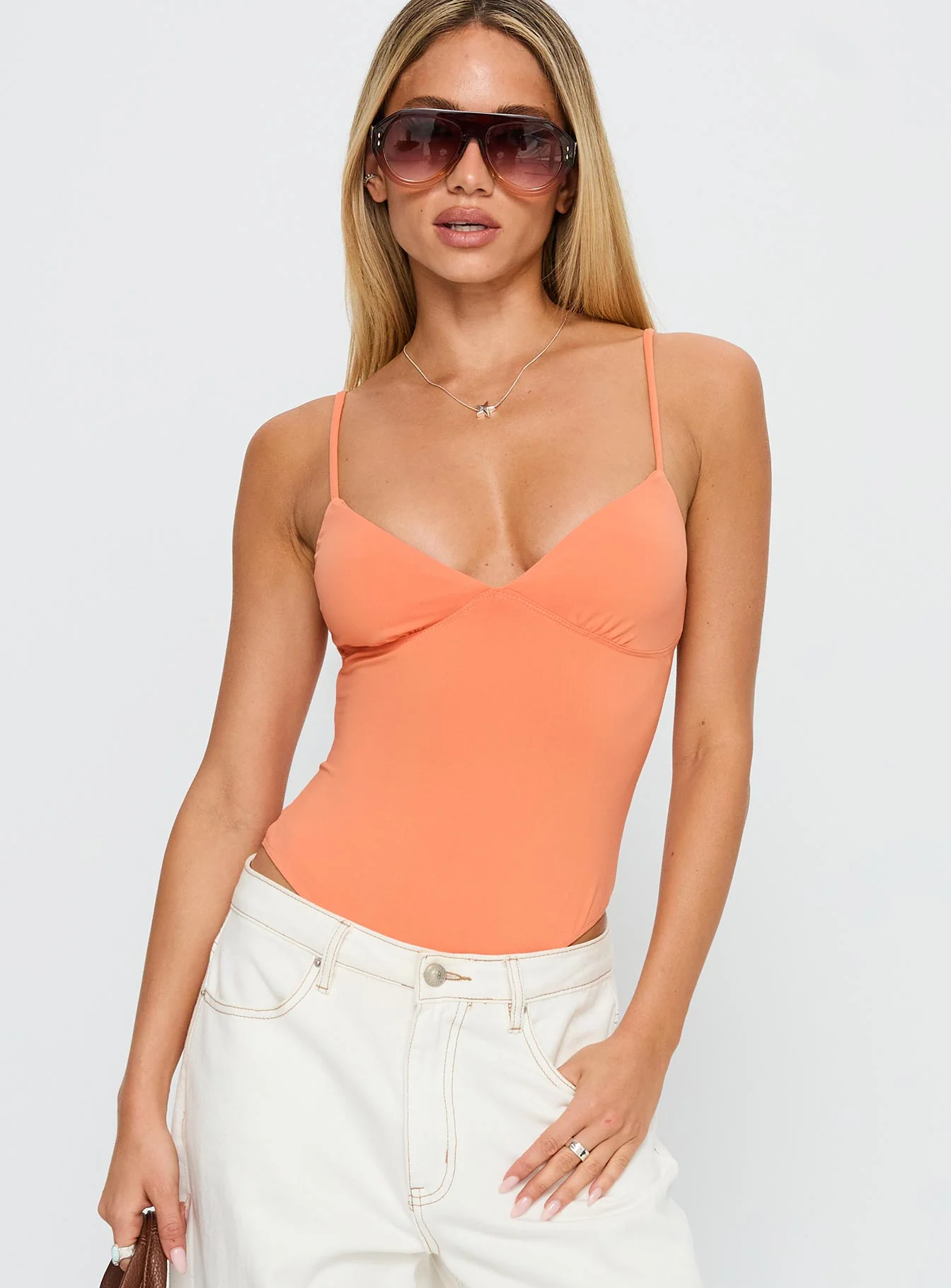 Slow Jams Bodysuit Orange