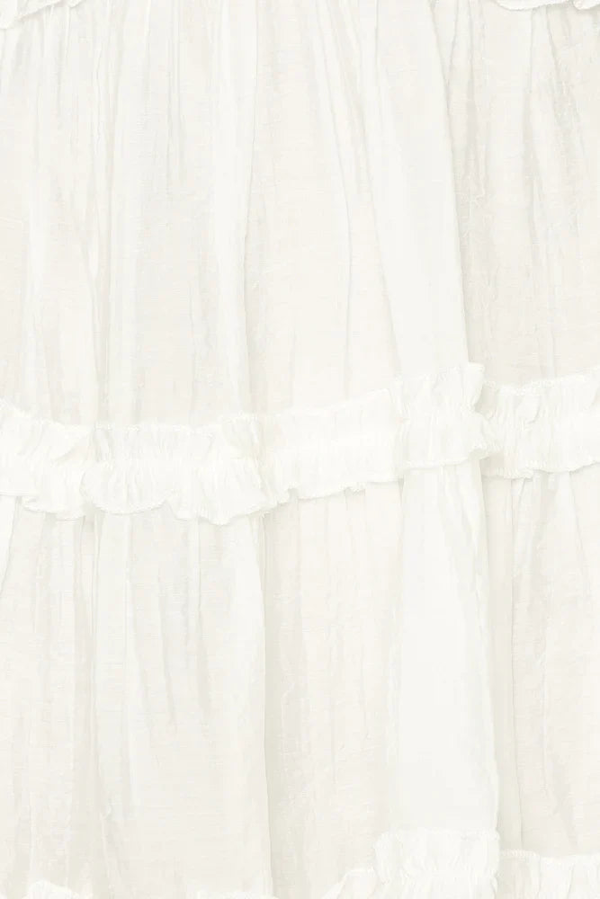 Human Error Dress White