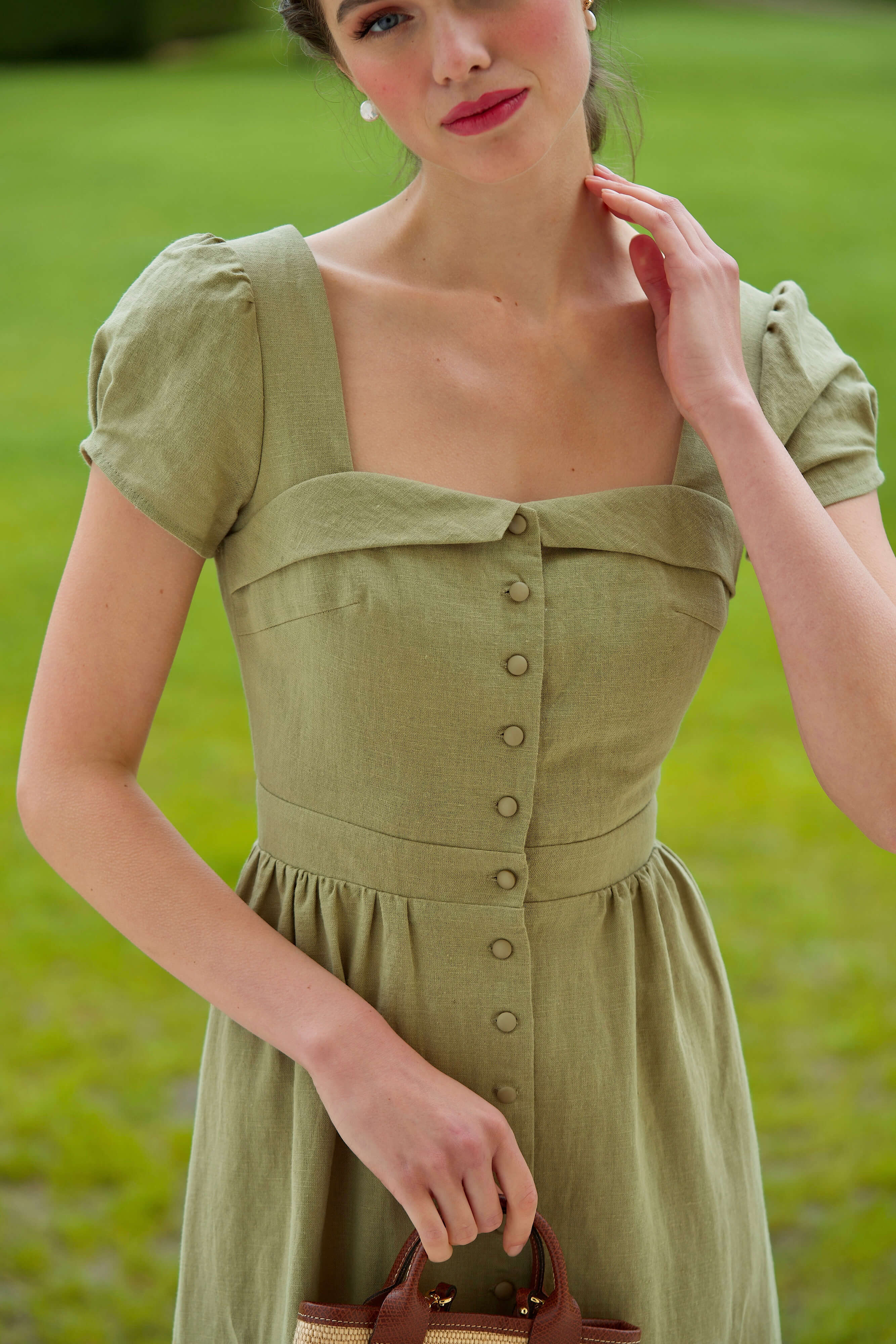 Estelle Linen Dress