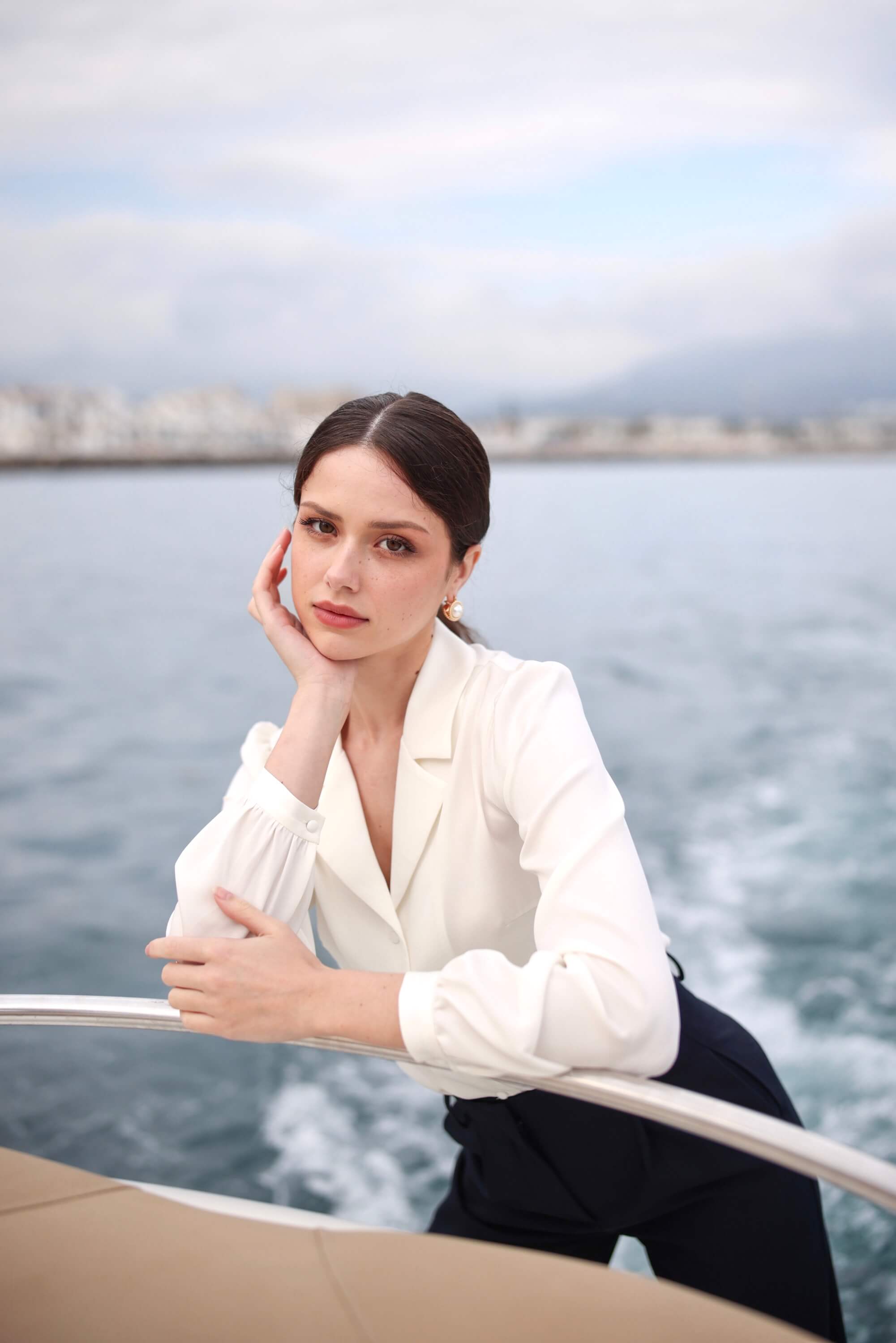 Asya Stretch Silk Blouse