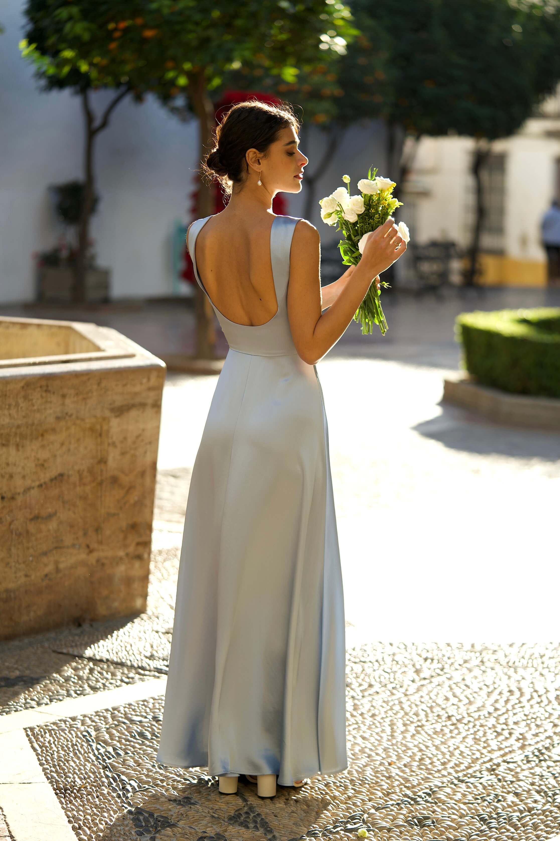 Cezanne Triacetate Dress