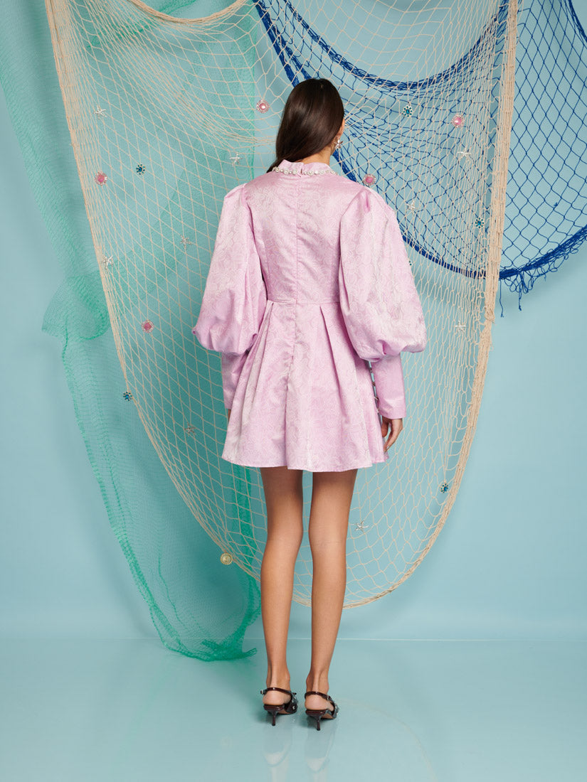 Isla Jacquard Mini Dress