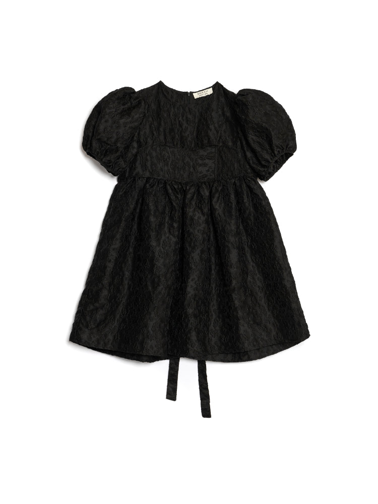 Oyster Jacquard Mini Dress