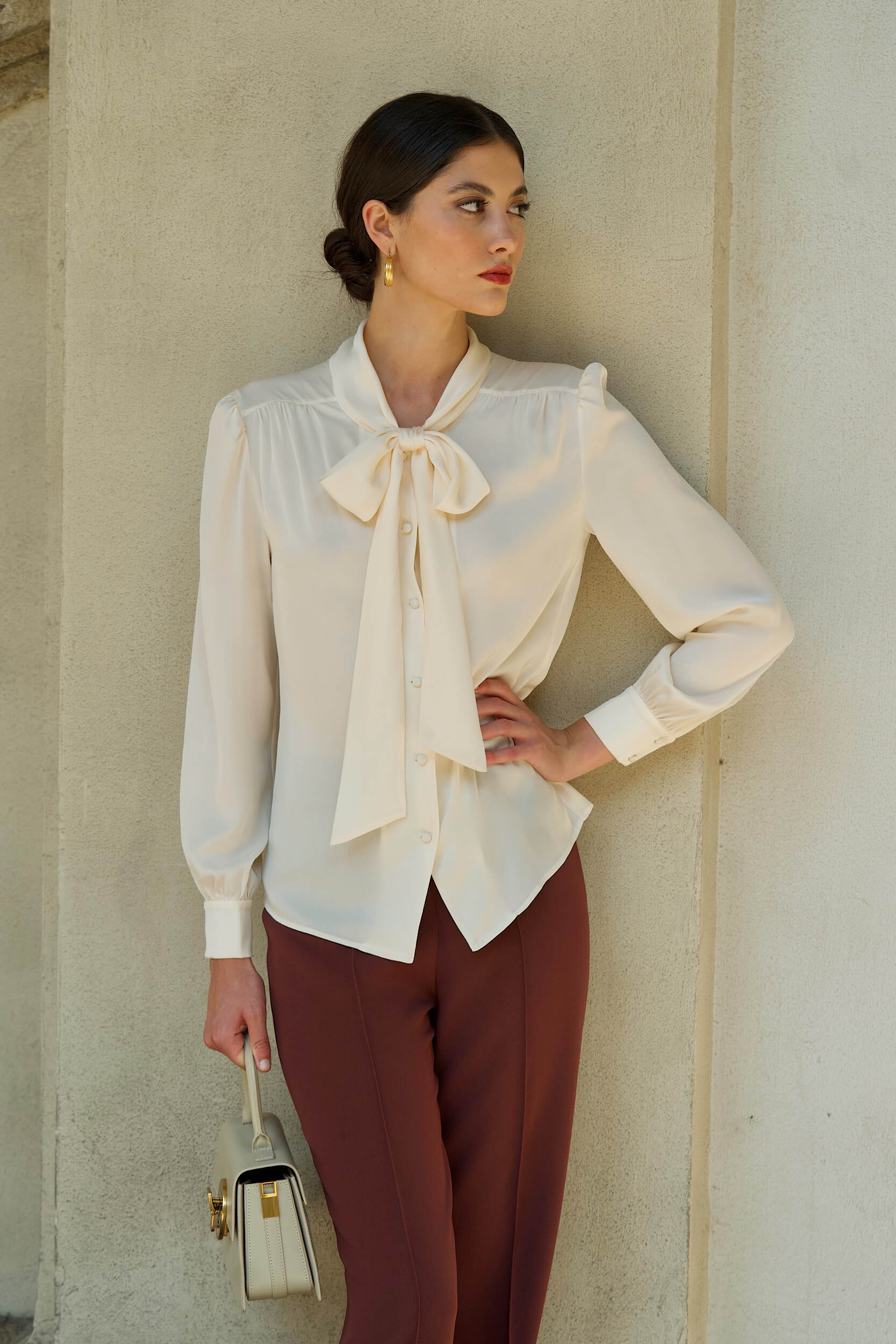 Lena Silk Blouse
