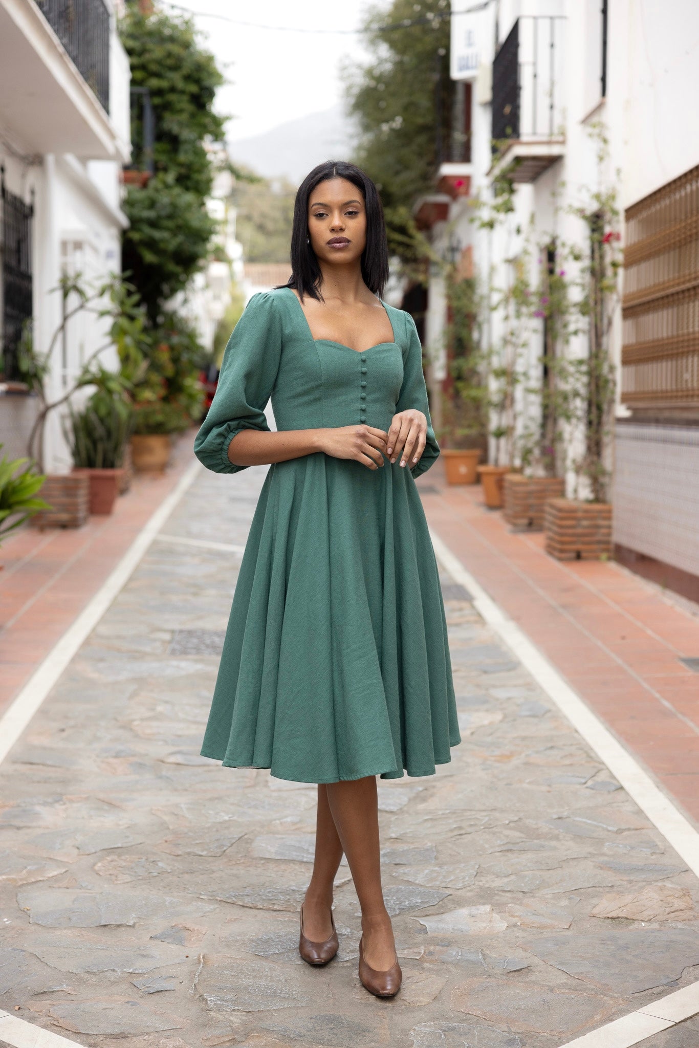 Bardetta Linen Dress