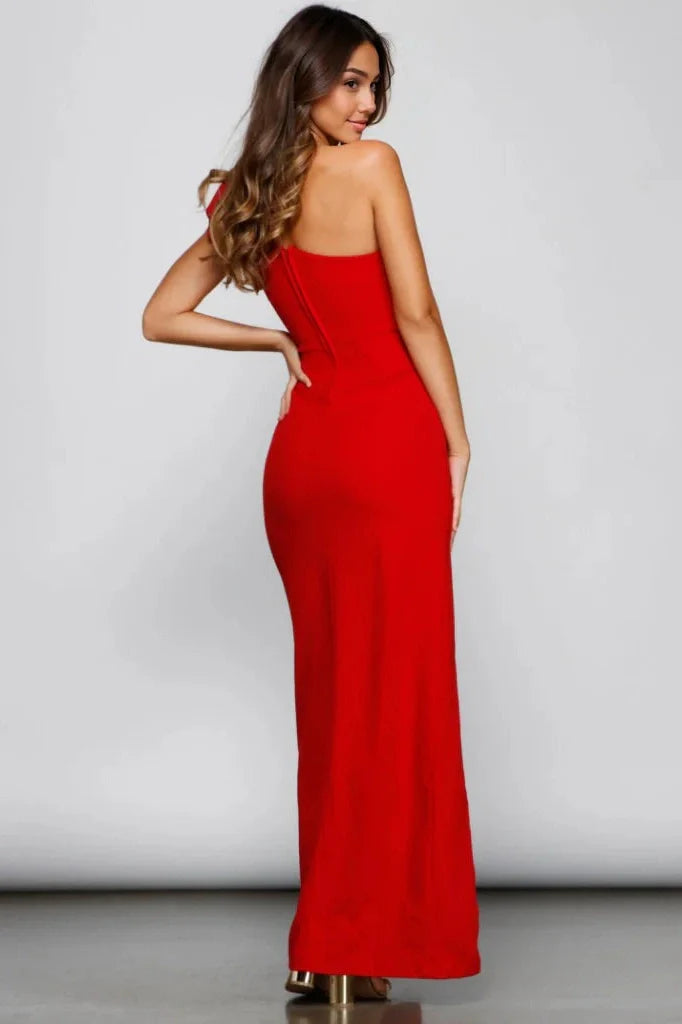 Star Formal One Shoulder Mermaid Dress