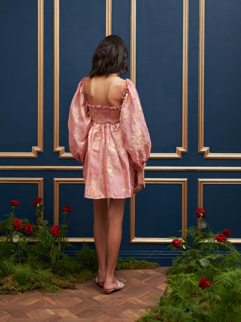 Twilight Jacquard Mini Dress