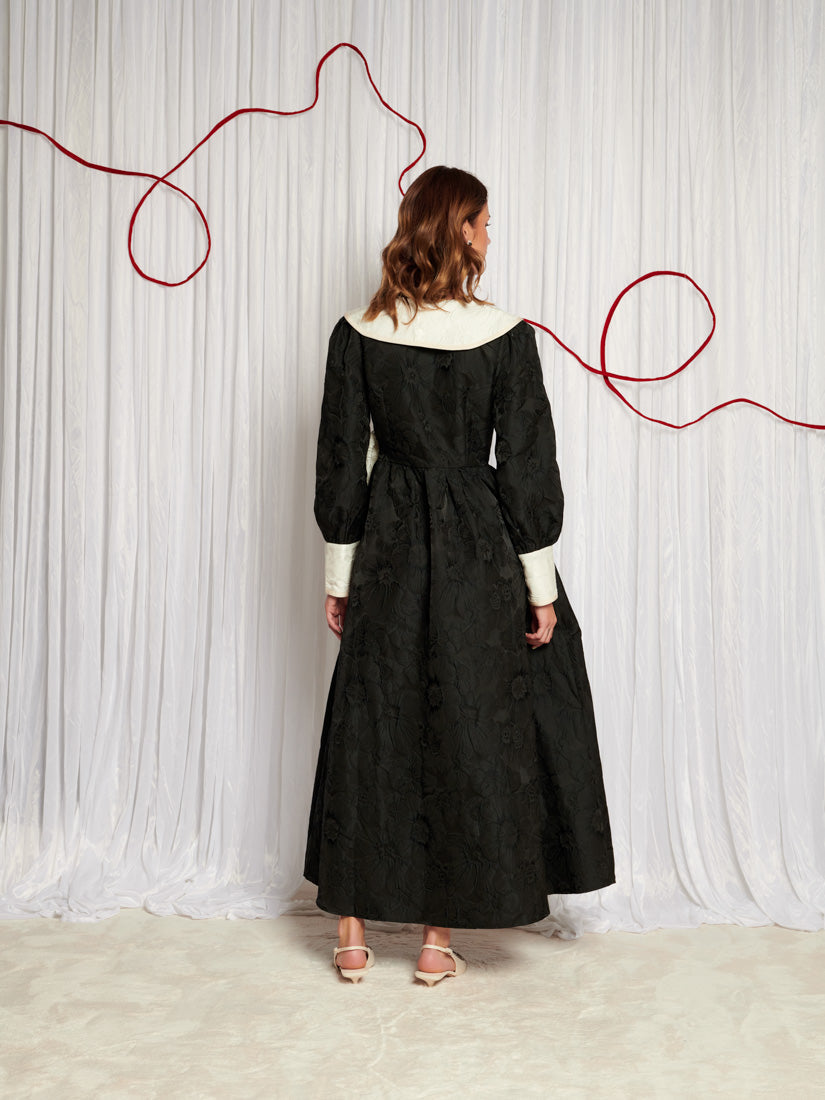 Daya Jacquard Maxi Dress