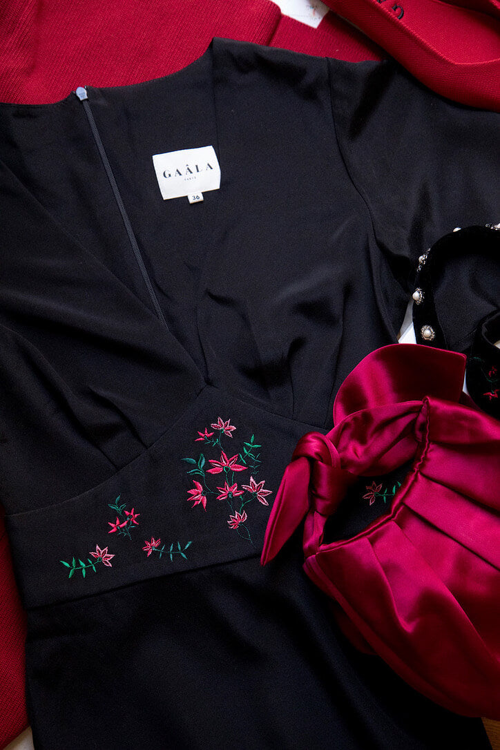 Coralie Embroidered Dress