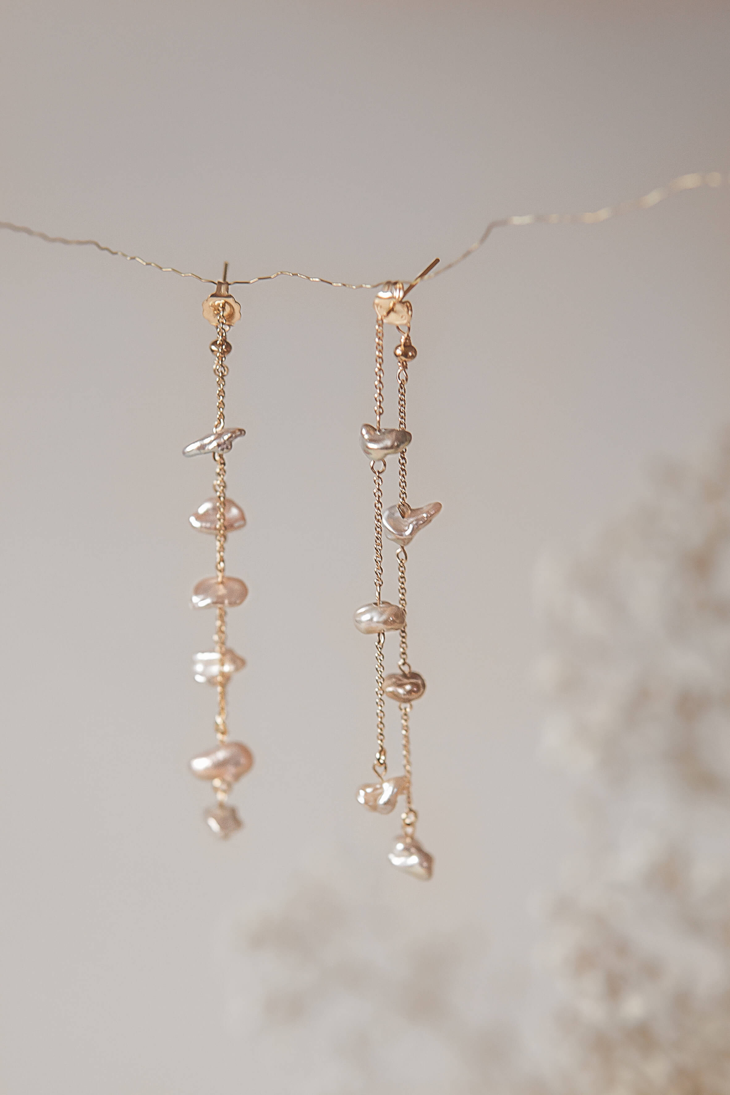 Safia Freshwater Pearl Earrings