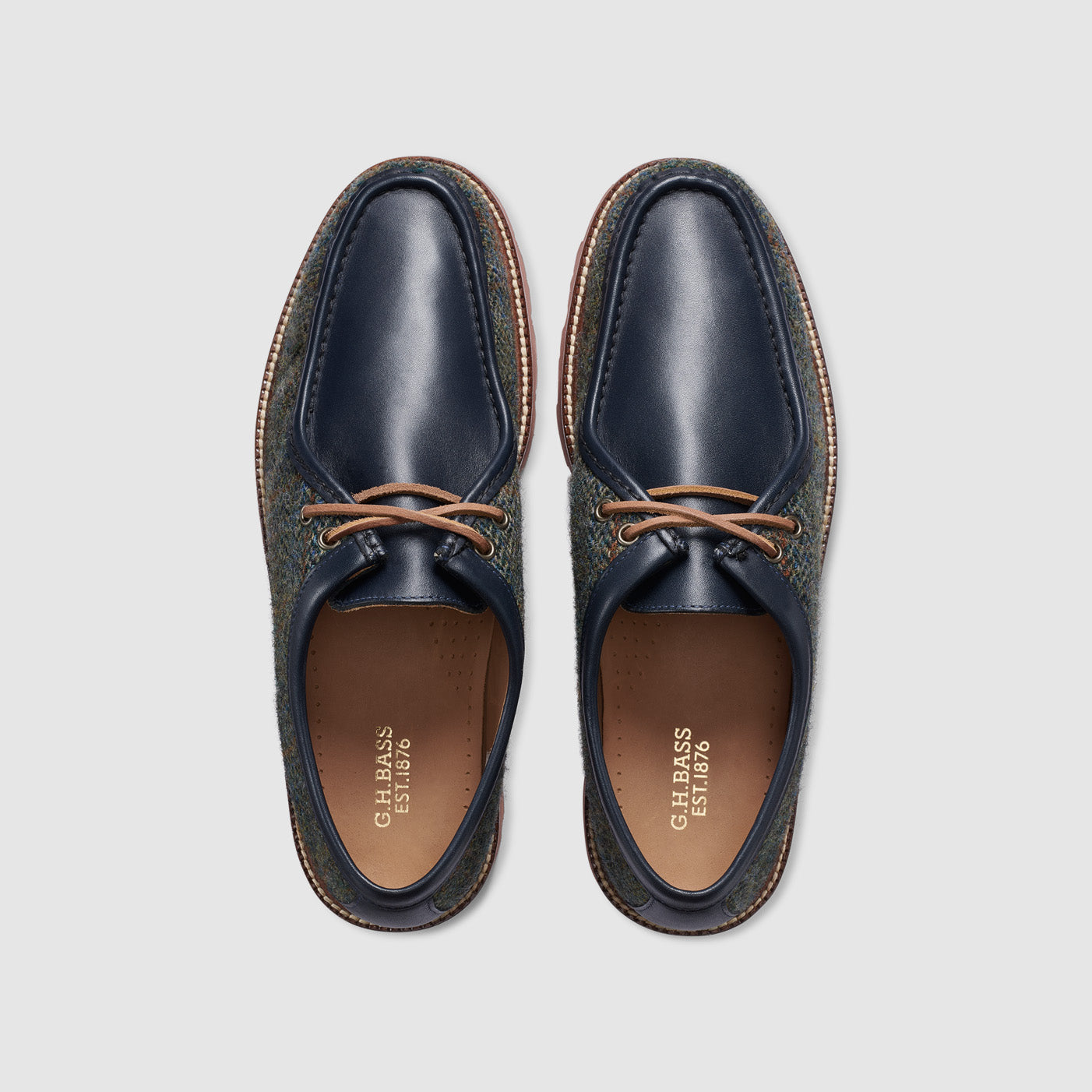 MENS WALLACE HARRIS TWEED MOC