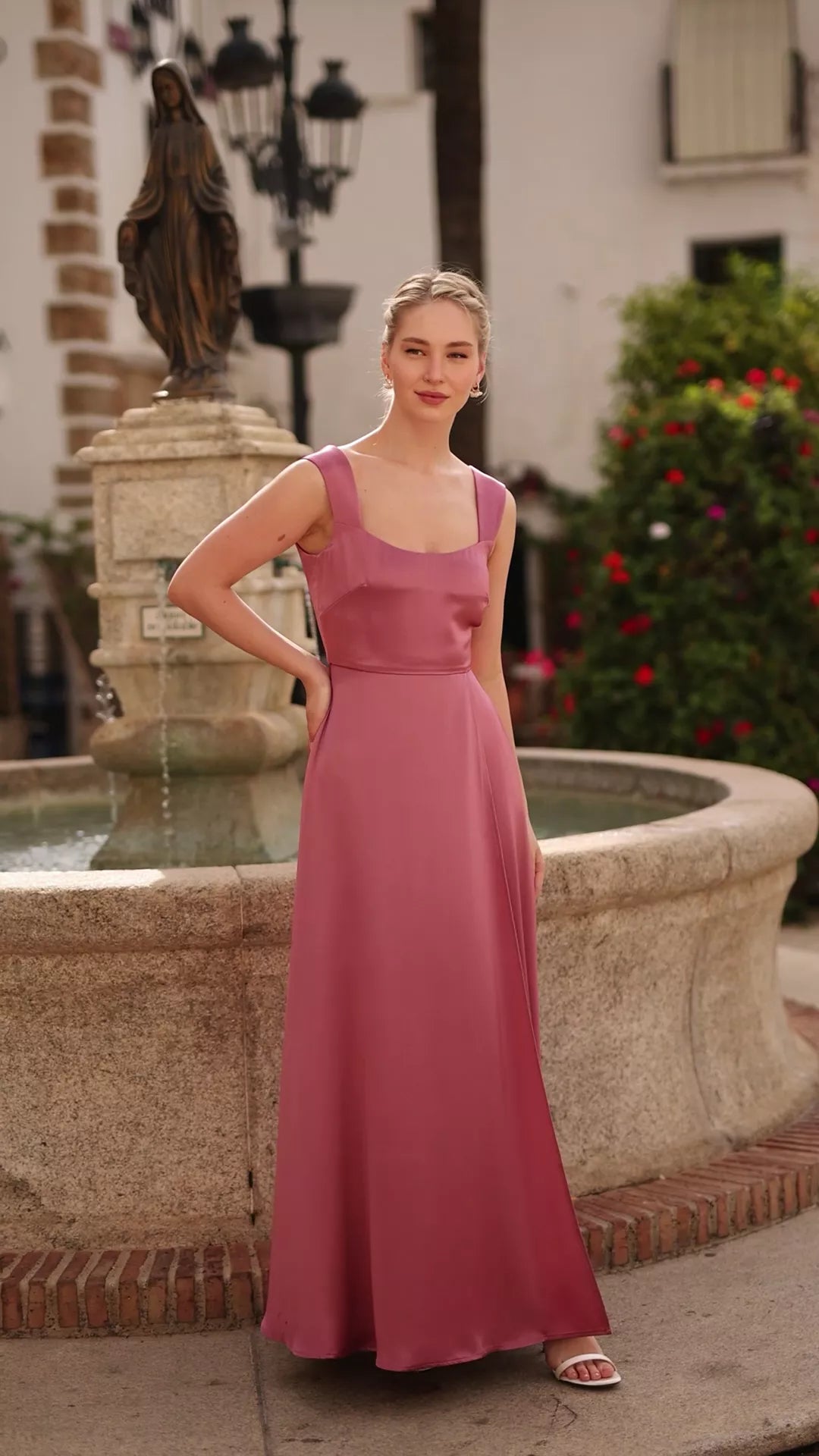 Cezanne Triacetate Dress