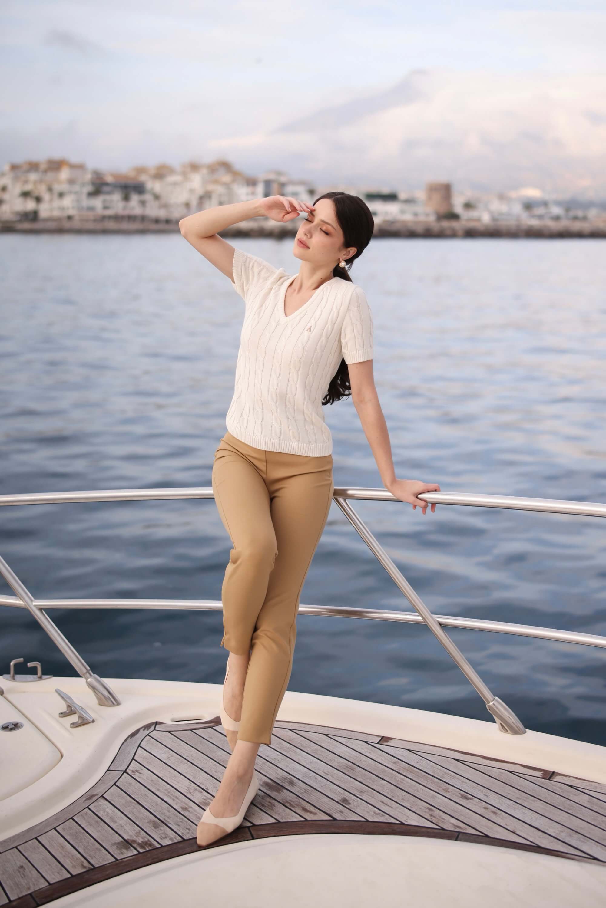 Talina Cable Knit Top