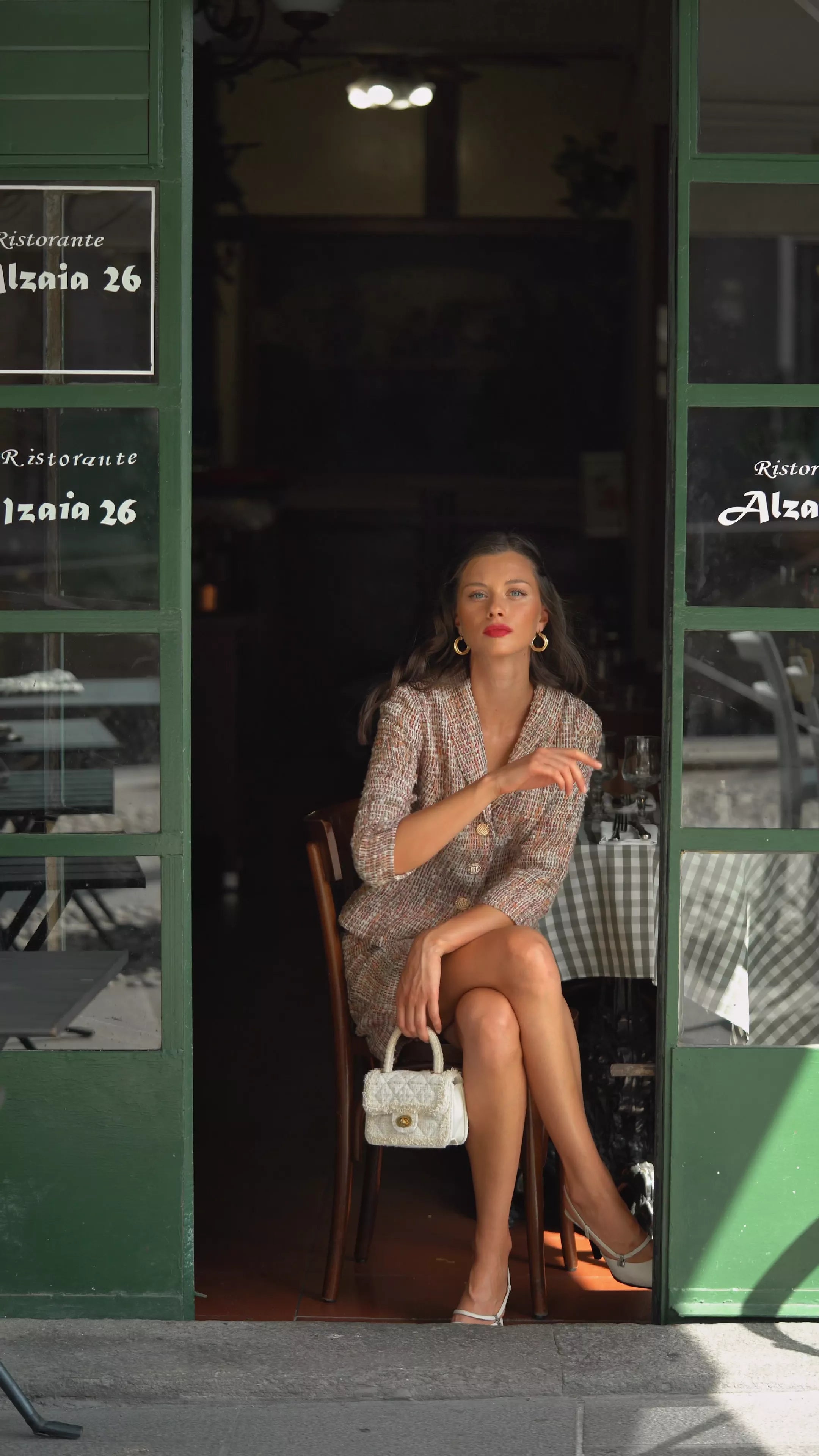 Margaux Tweed Two Piece