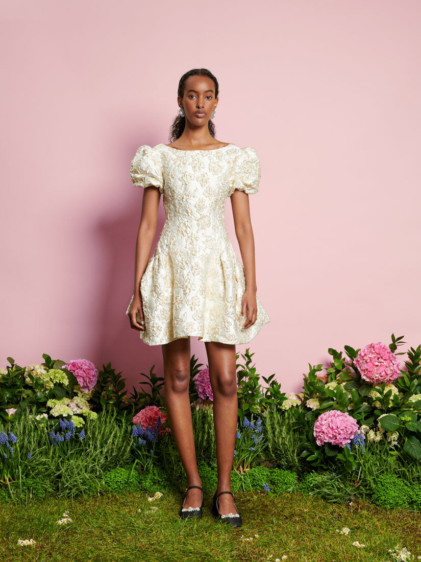 Dane Jacquard Mini Dress