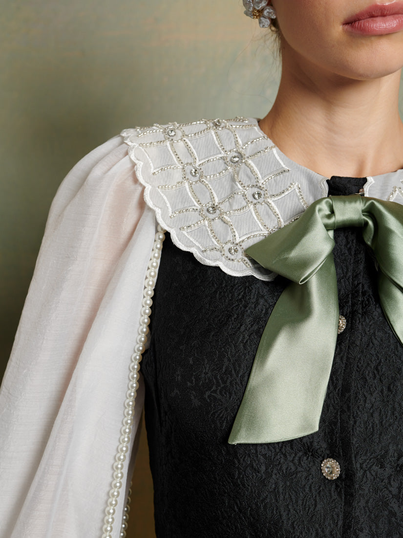 Dusk Jacquard Mini Dress