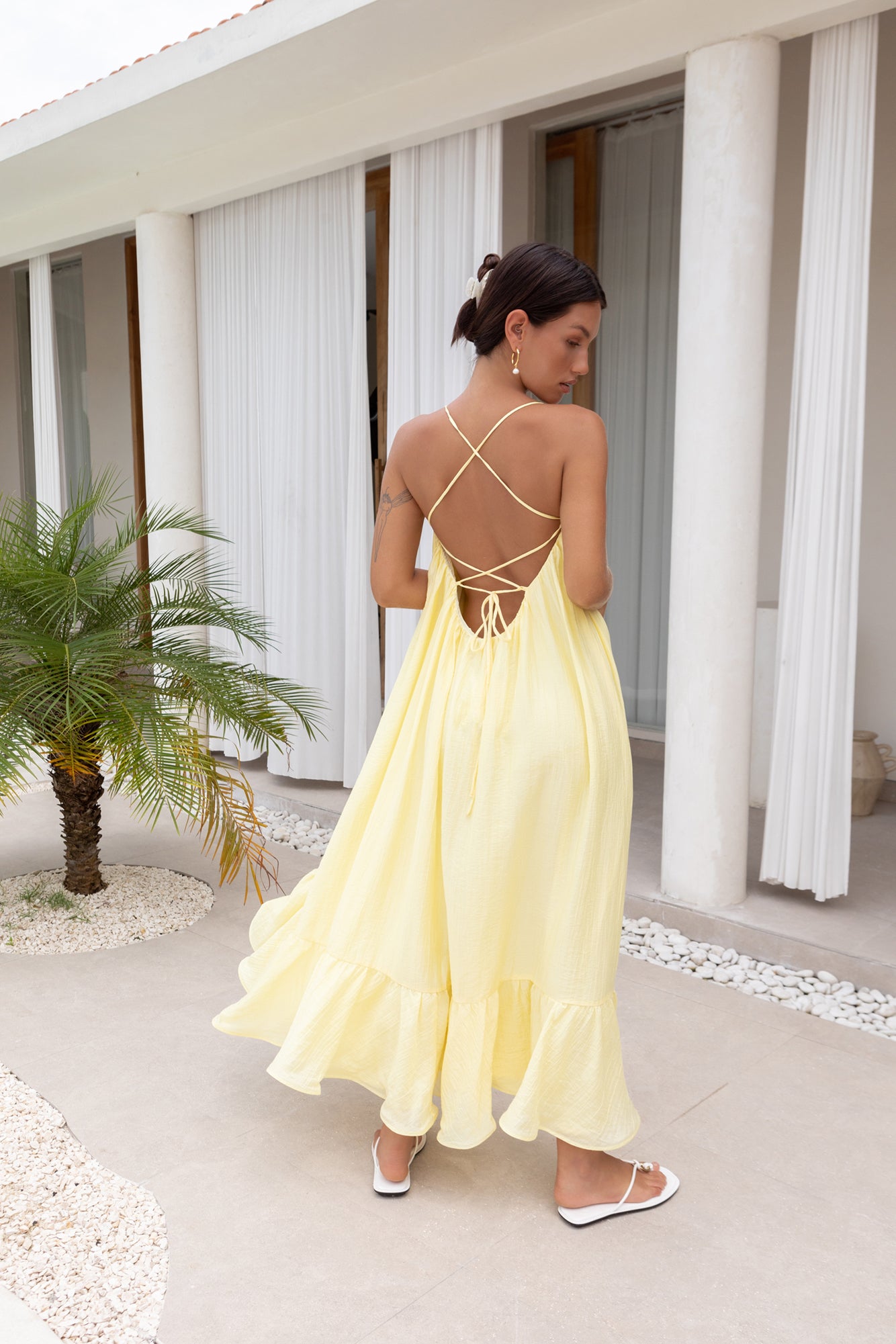 Limoncello Spritz Maxi Dress Yellow