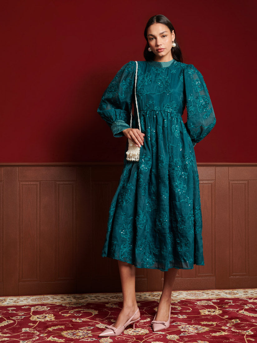 Bessie Floral Midi Dress