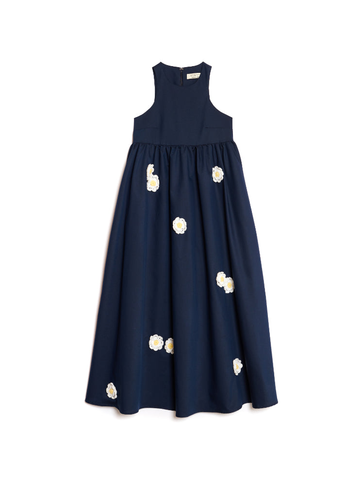 River Flower Midi Dress