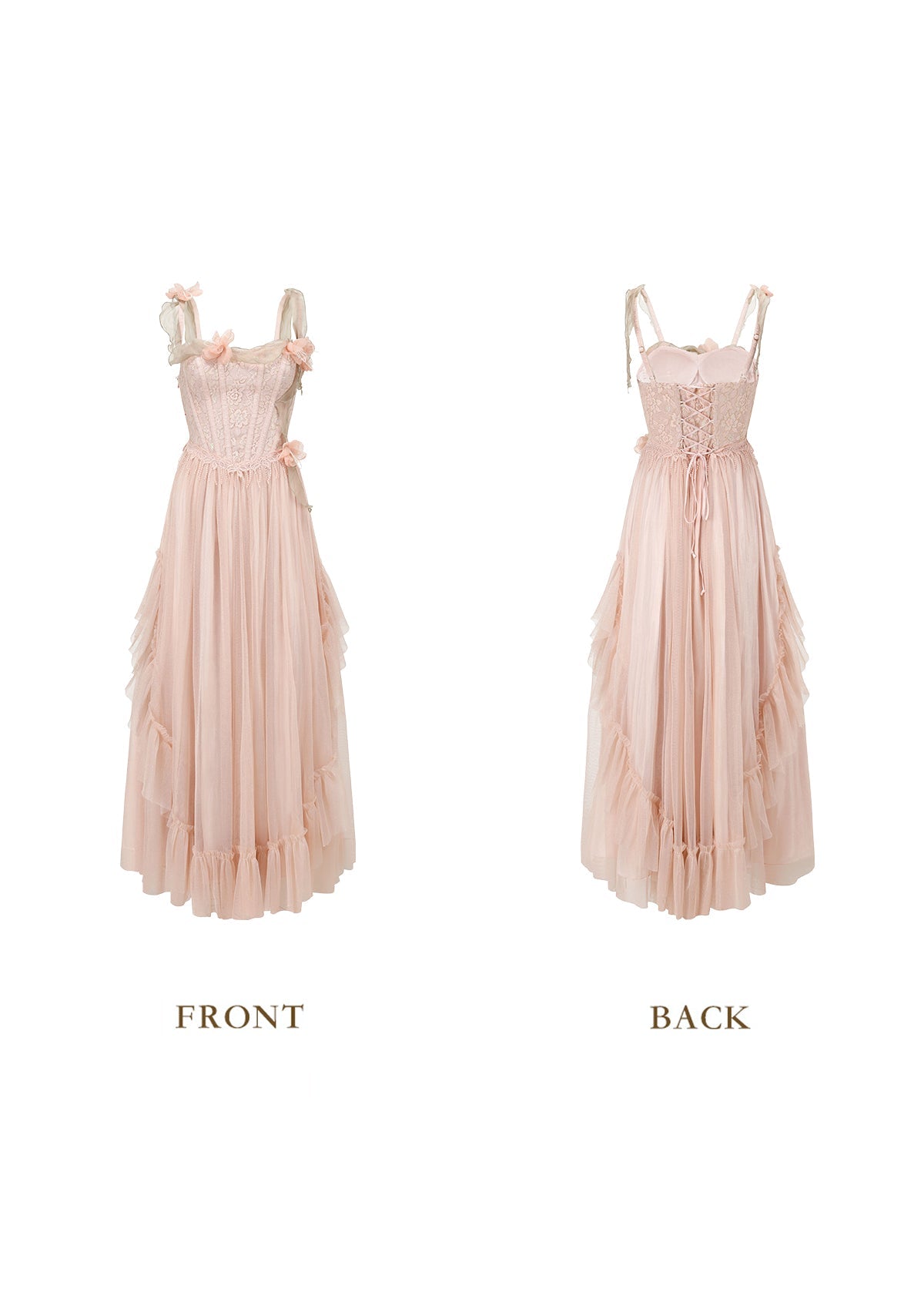 Flower Kissing Wonderland Corset Dress