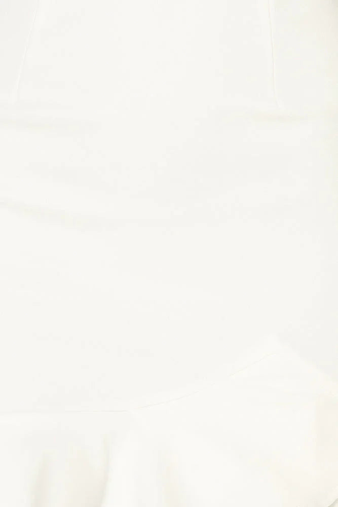 Take The Reigns Dress White