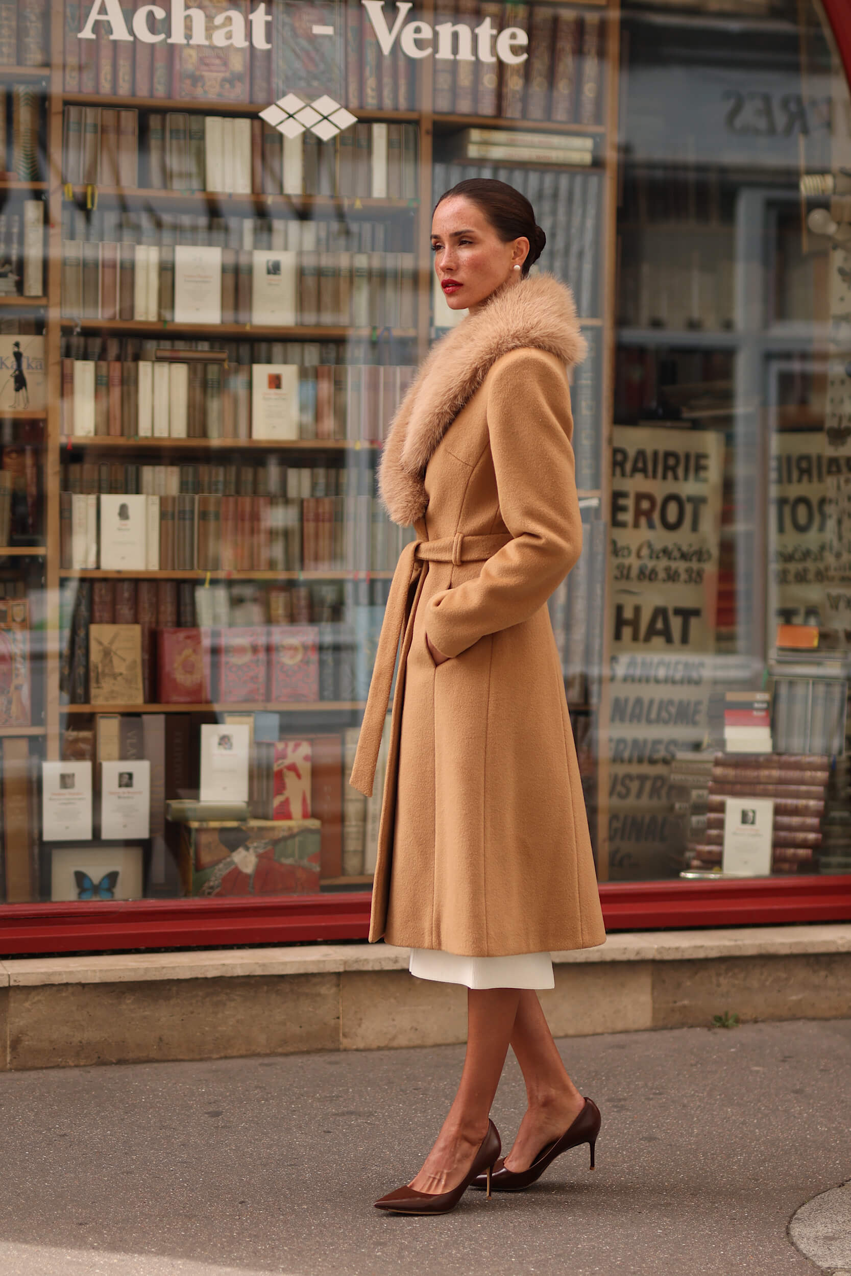 Angelina Faux Fur Coat