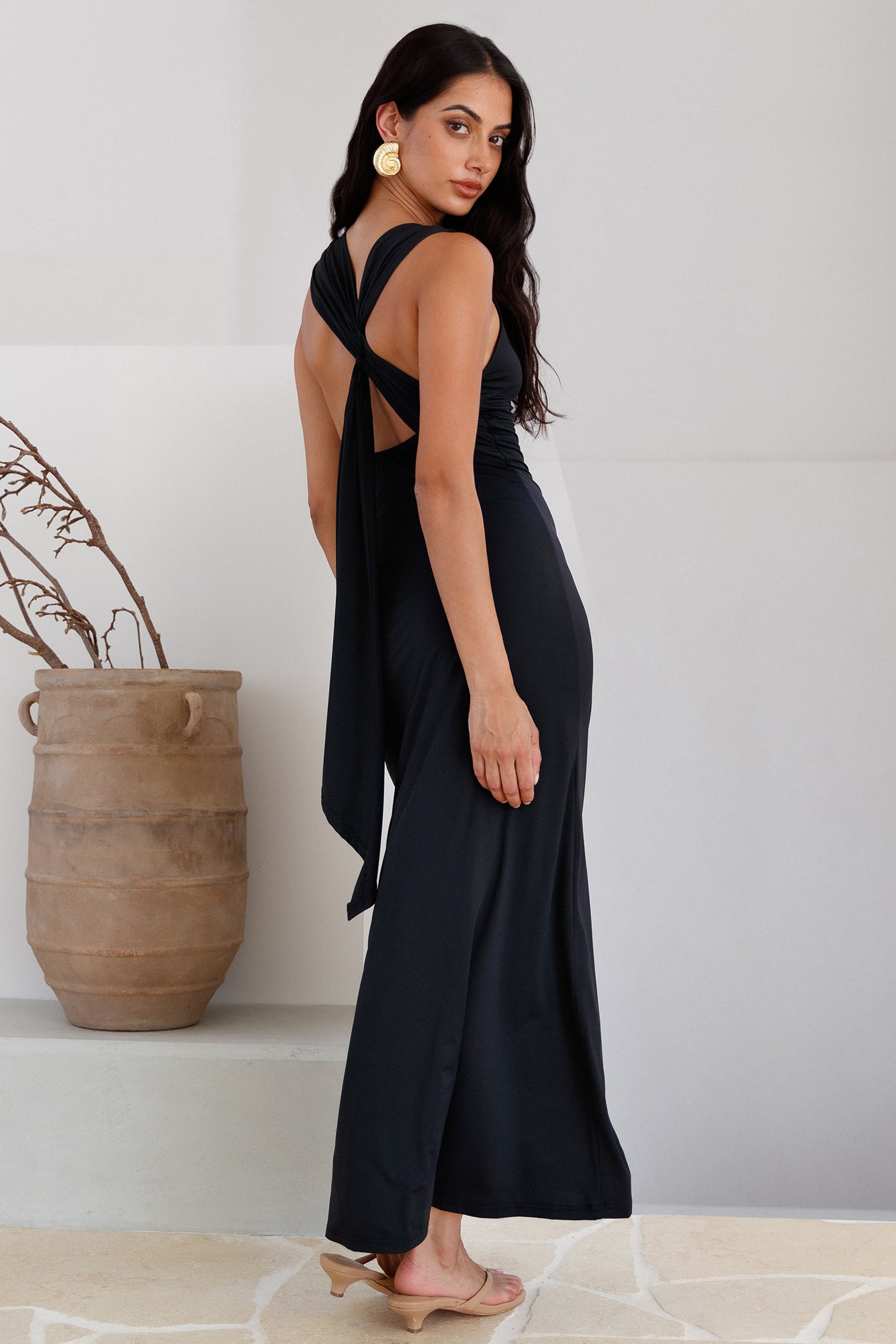 Alanna Maxi Dress Black