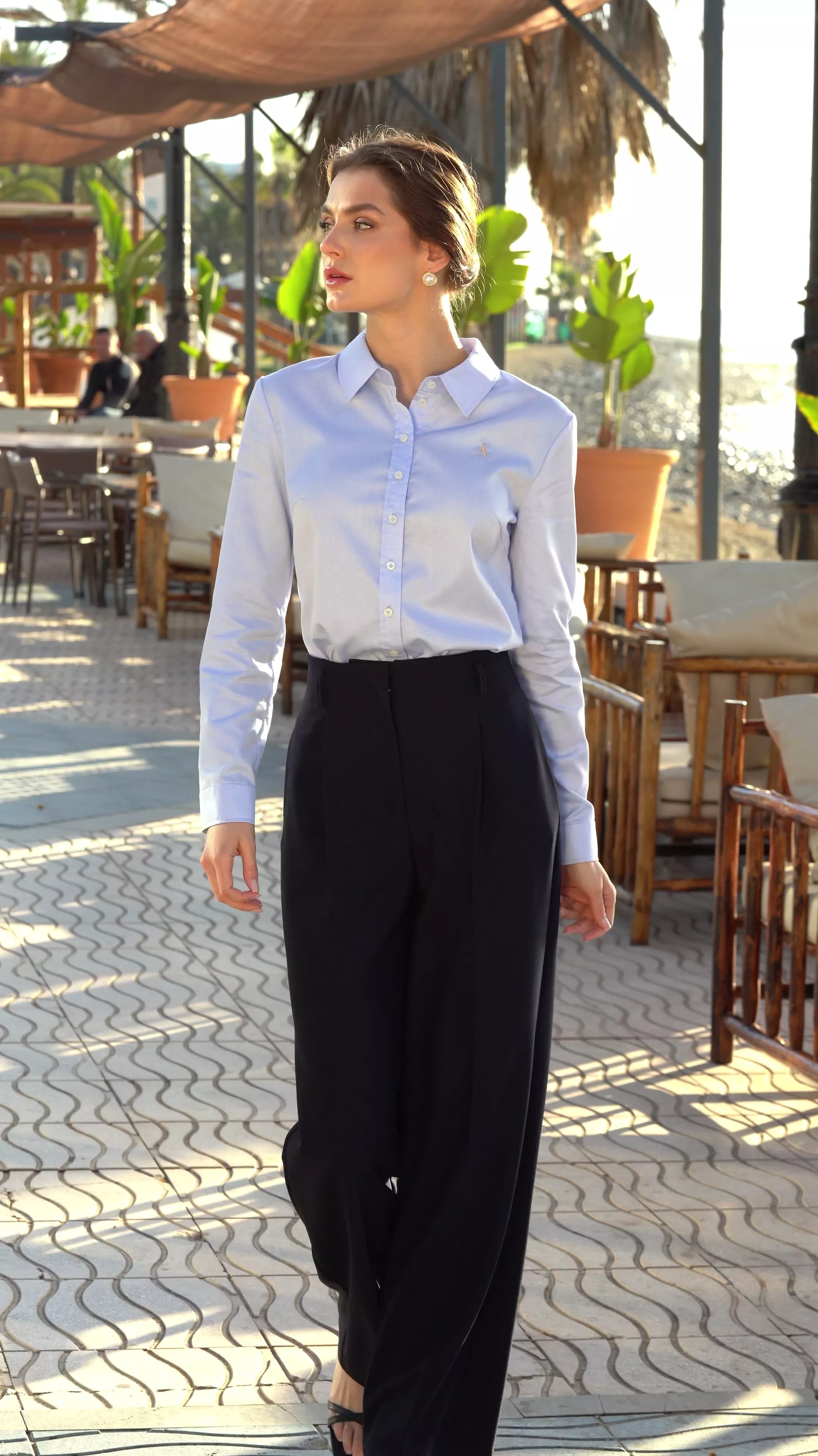 Alia Button Down Blouse